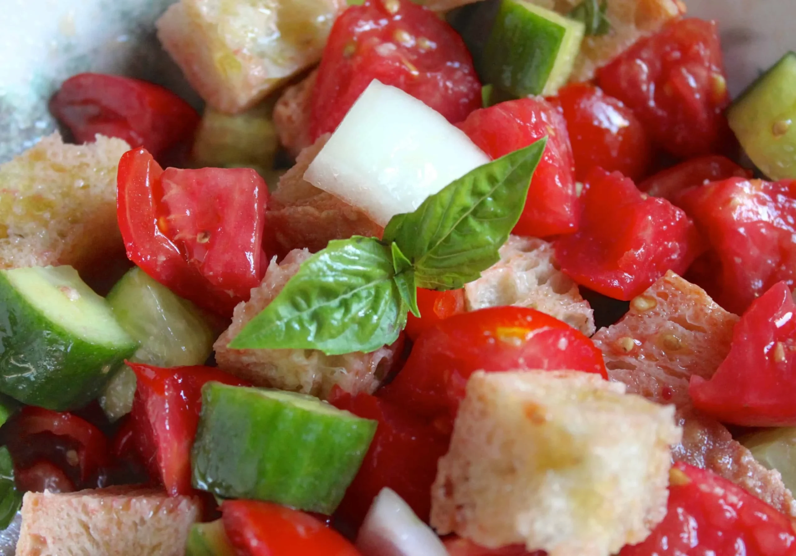 Panzanella Italian Tomato Bread Salad