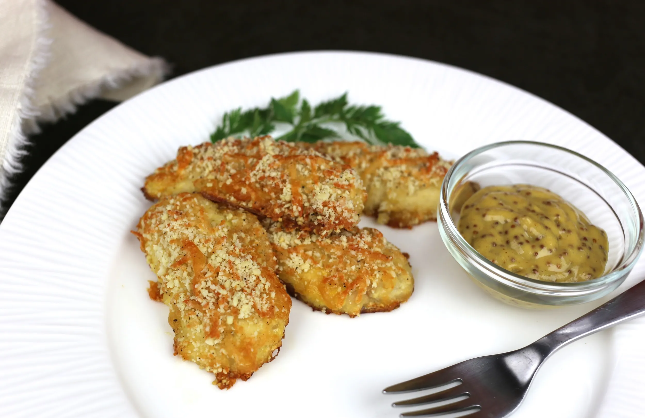 Parmesan Crusted Chicken Fingers