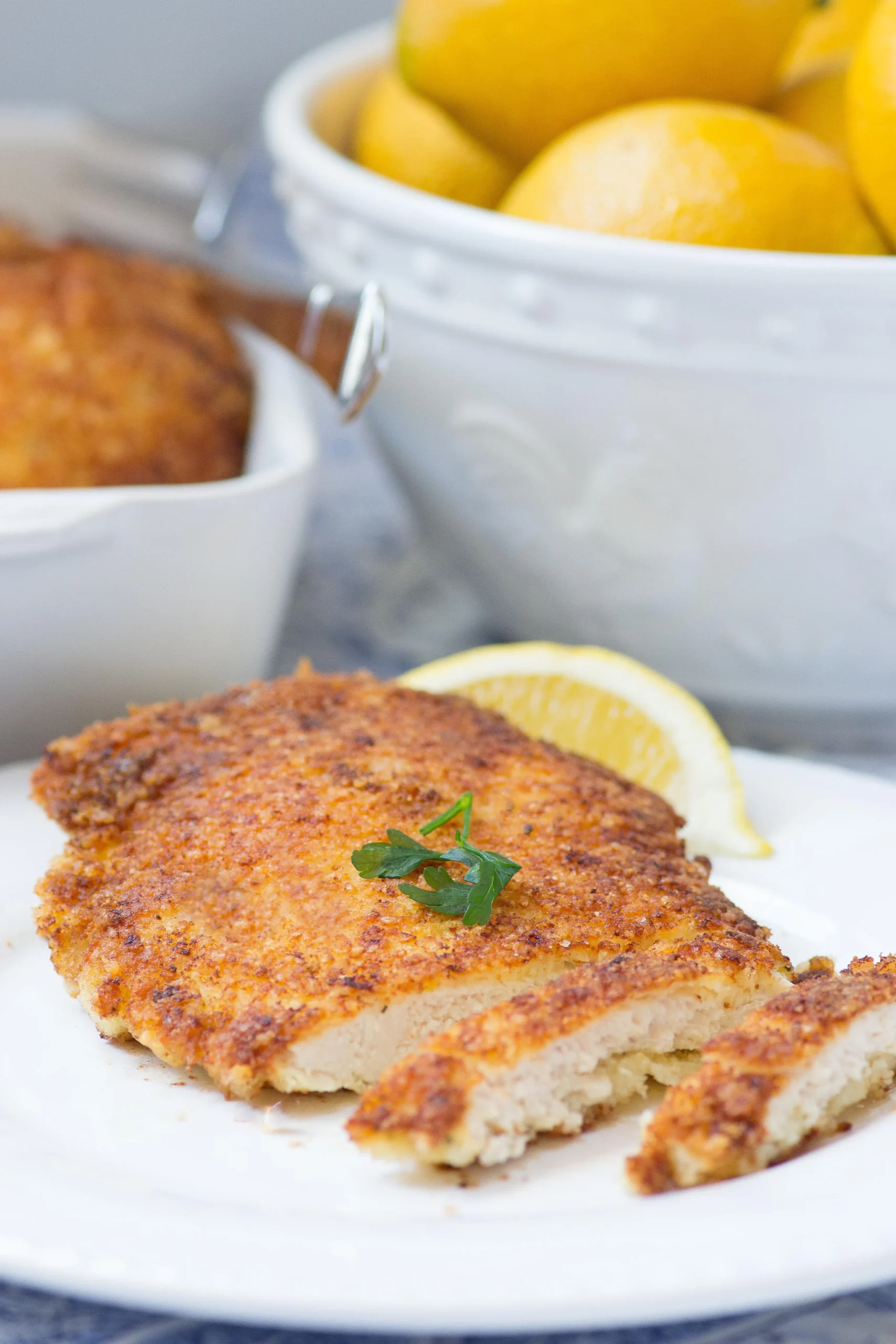 Parmesan Crusted Lemon Chicken