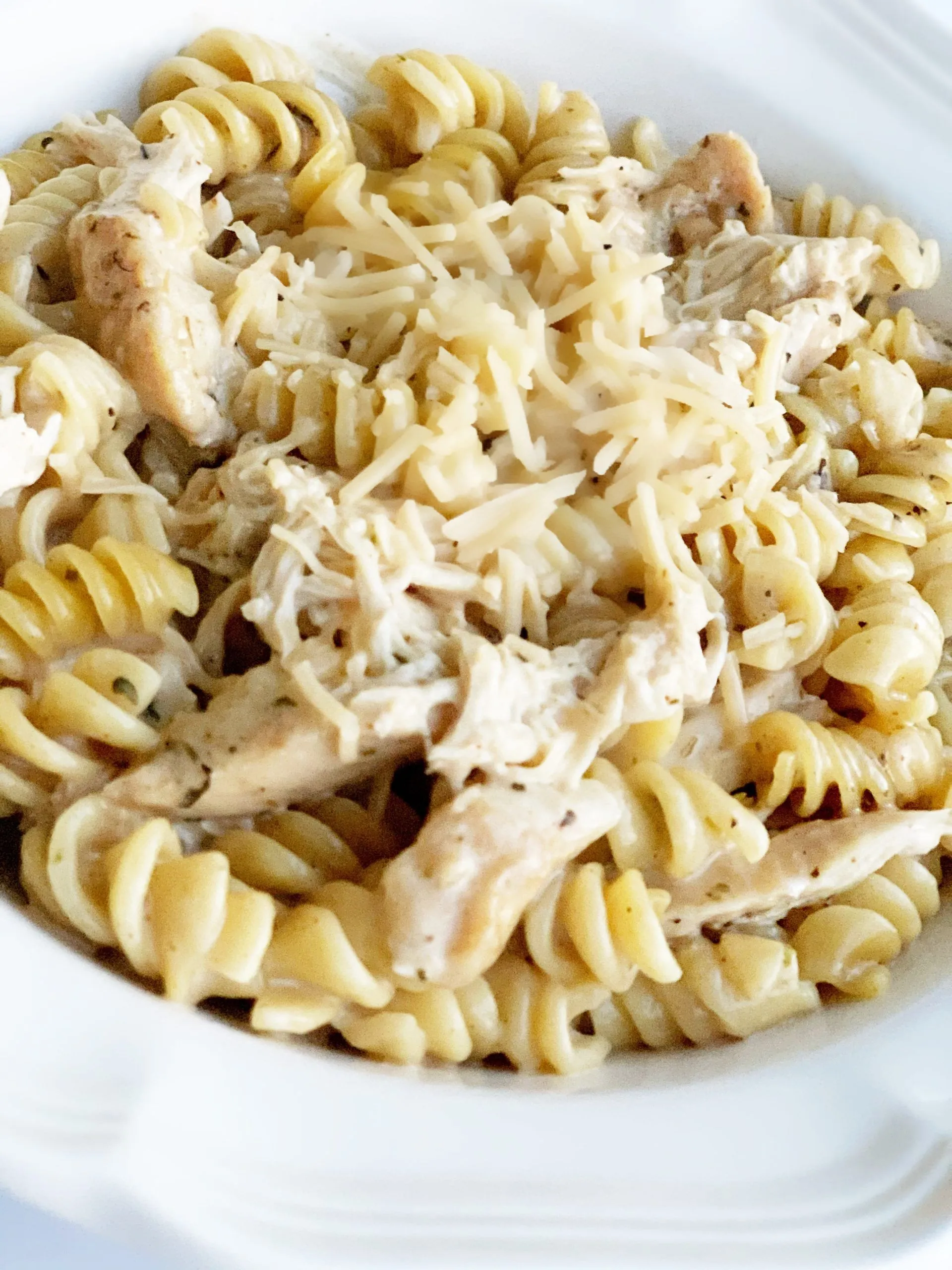 Parmesan Garlic Chicken Pasta