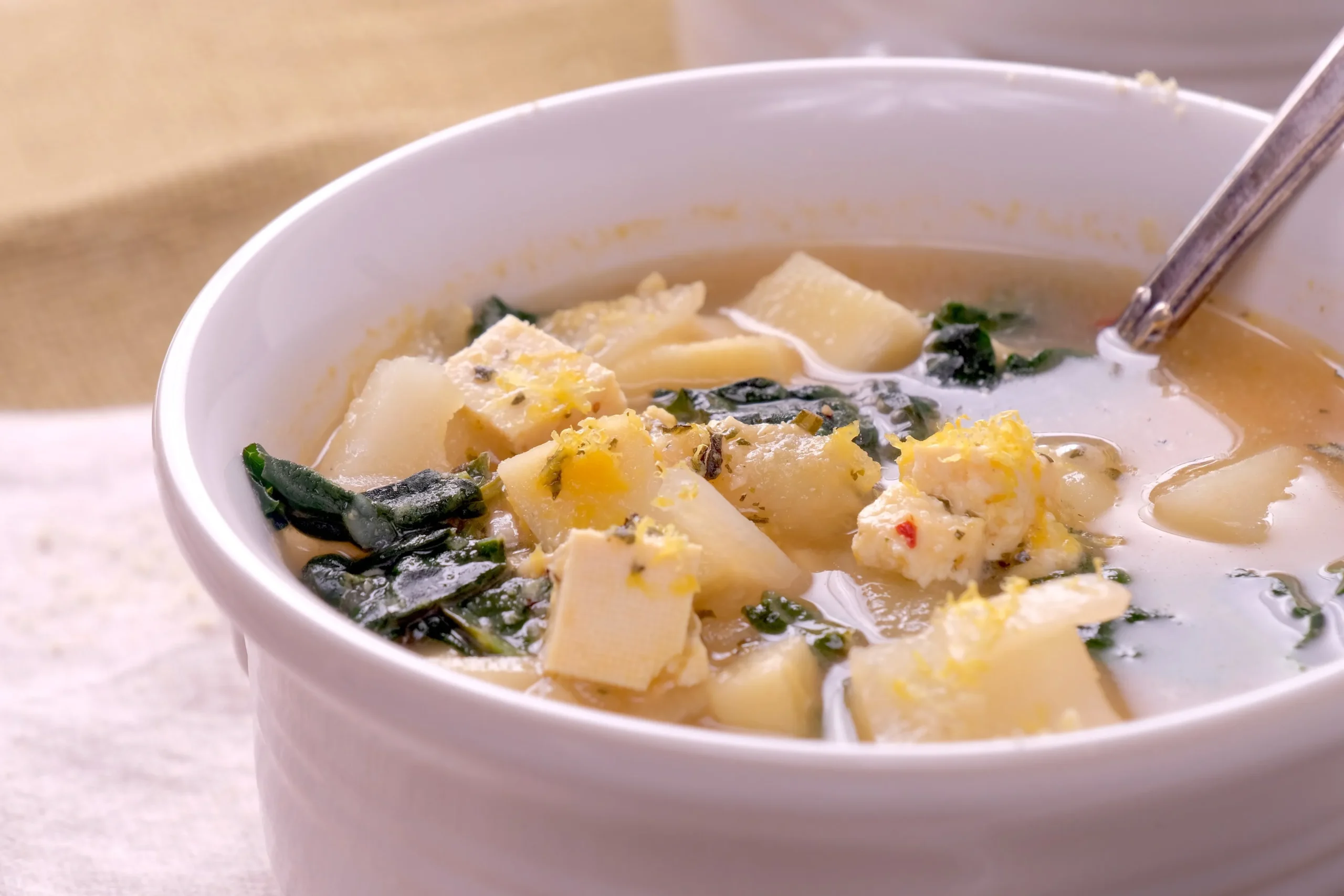 Parsnip and Lemon Soup