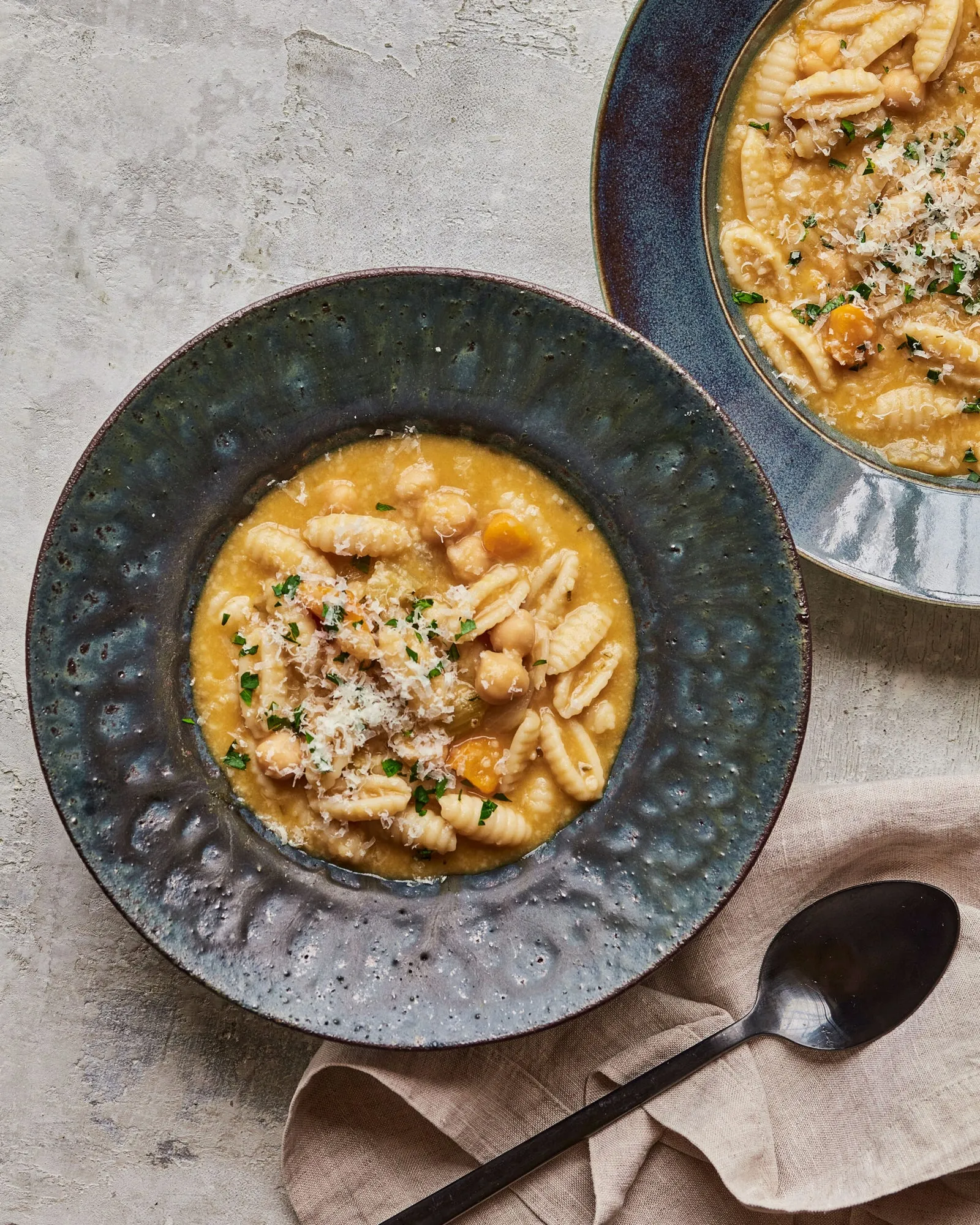 Pasta and Chickpea Soup