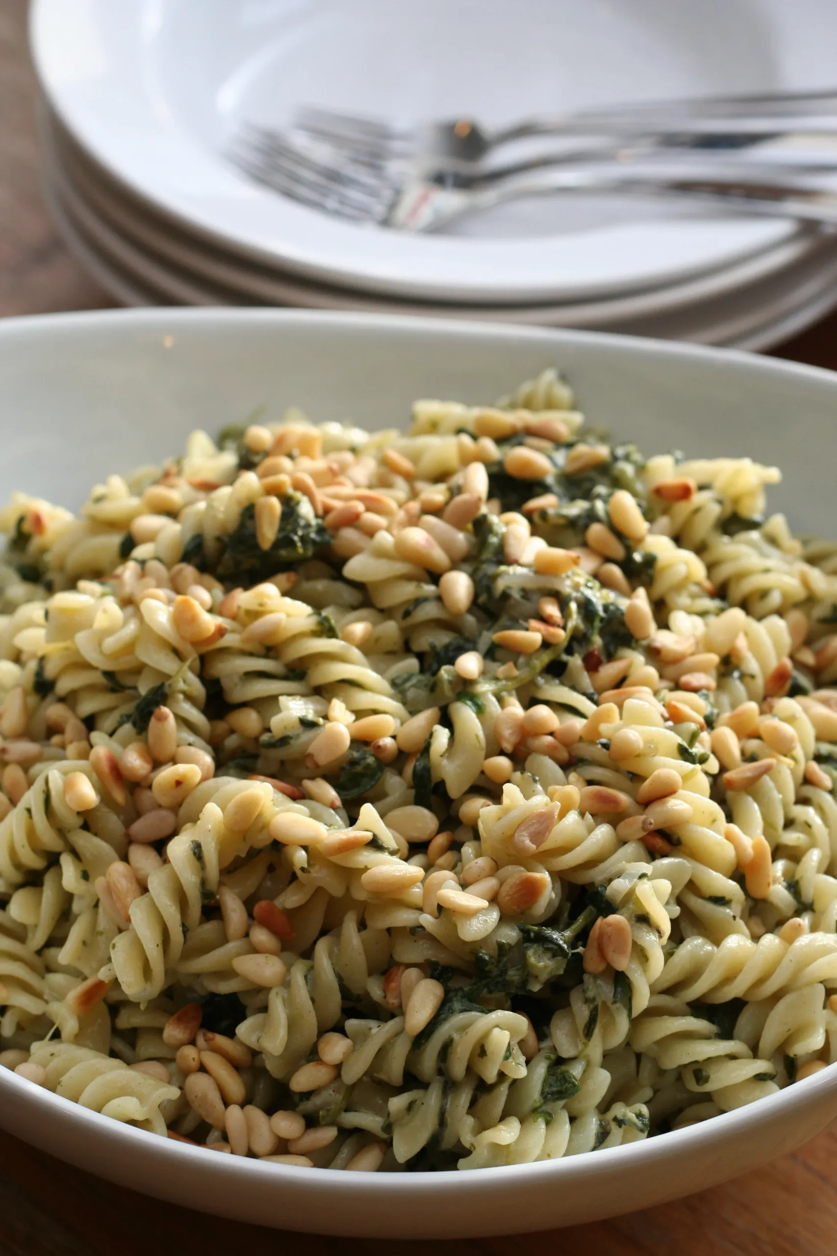 Pasta with Spinach and Feta