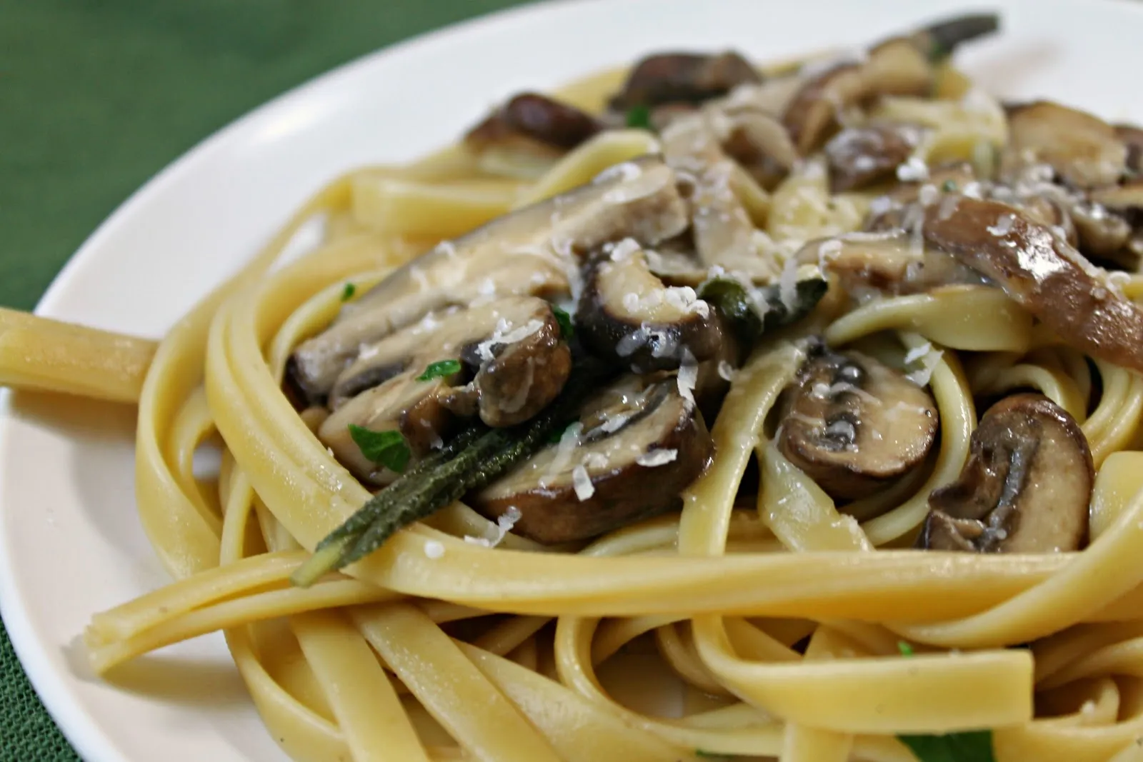 Pasta with Wild Mushrooms