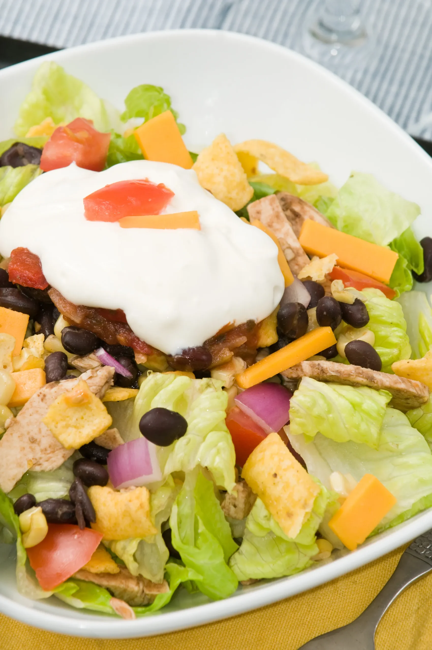 Patient Chicken Taco Salad
