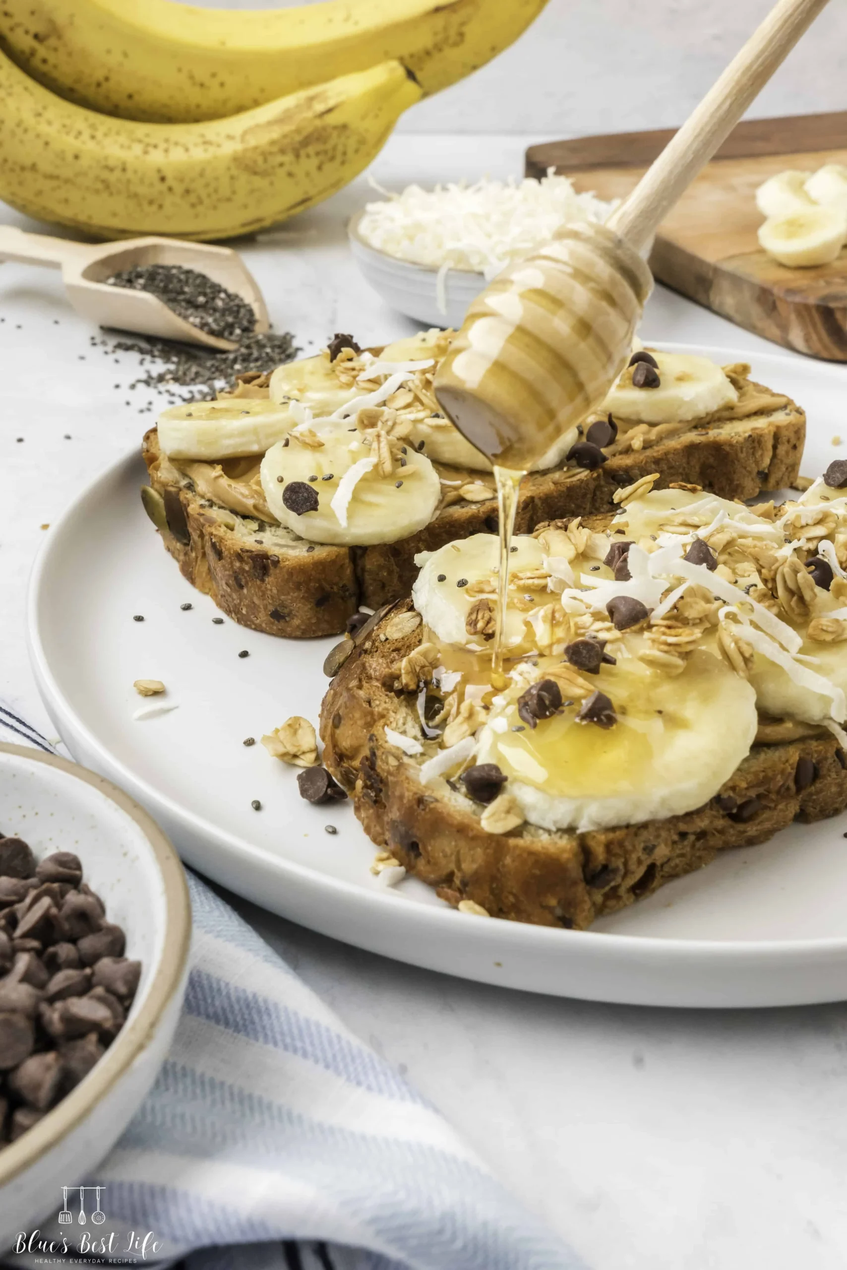Peanut Butter Banana Toast