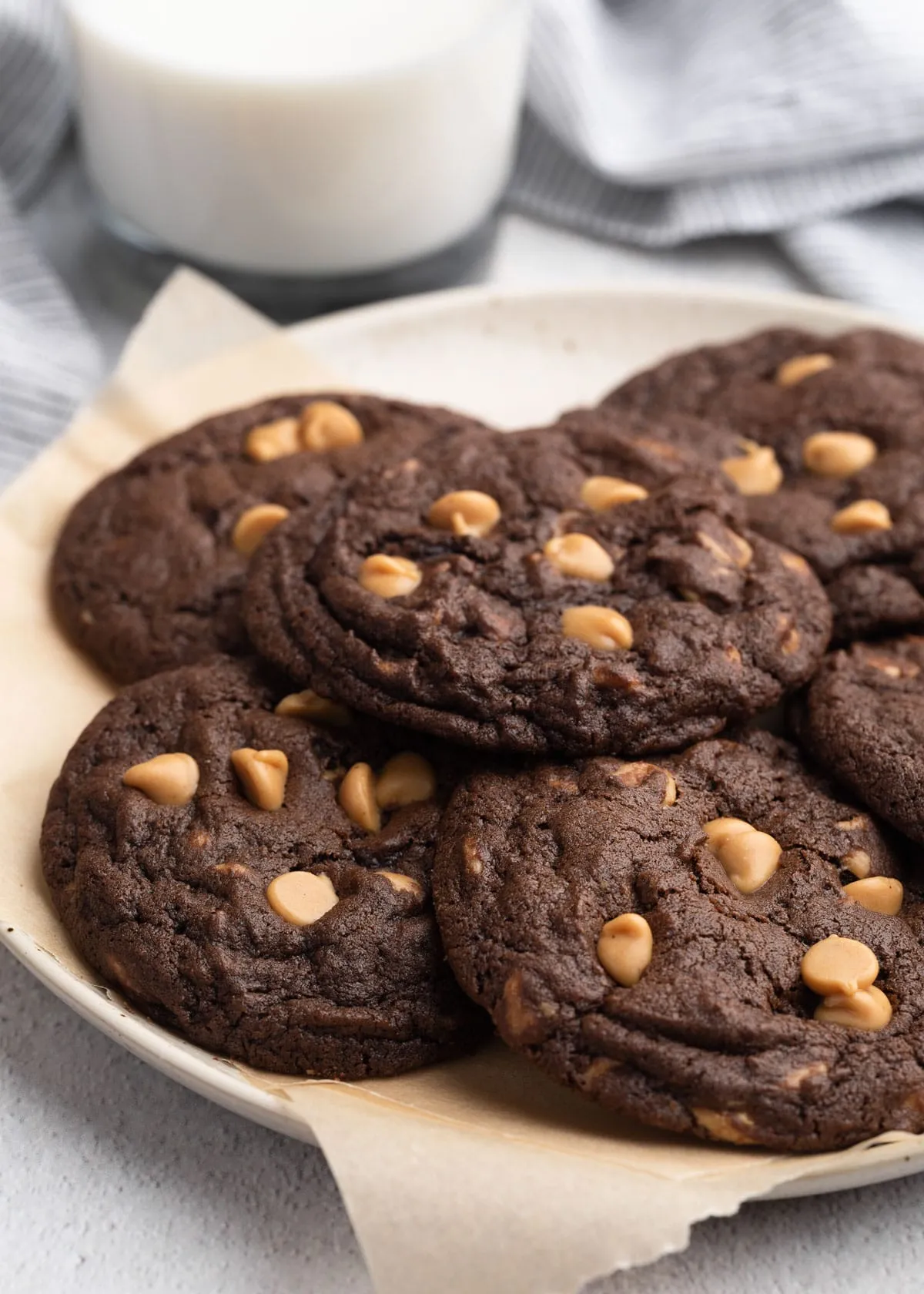 Peanut Butter Chia Choco Chip Cookies