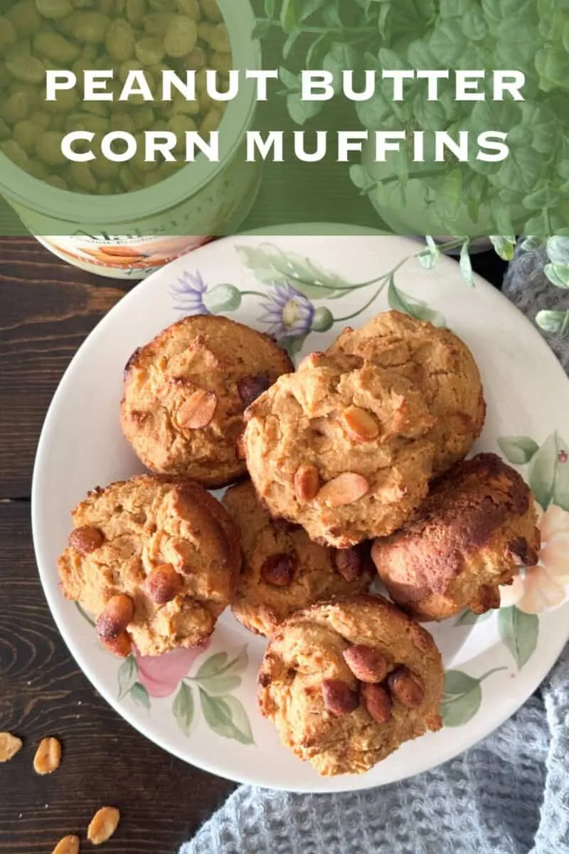 Peanut Butter Corn Muffins