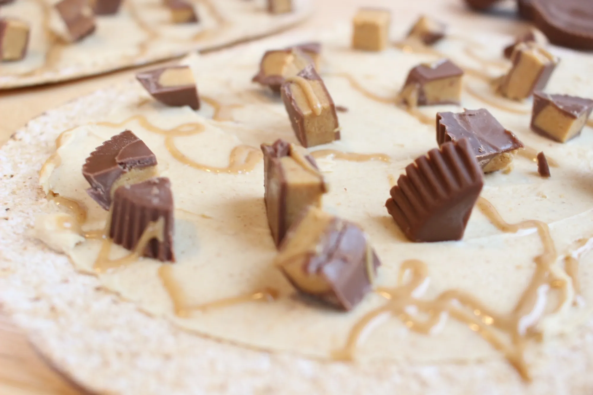 Peanut Butter Cup Pizza