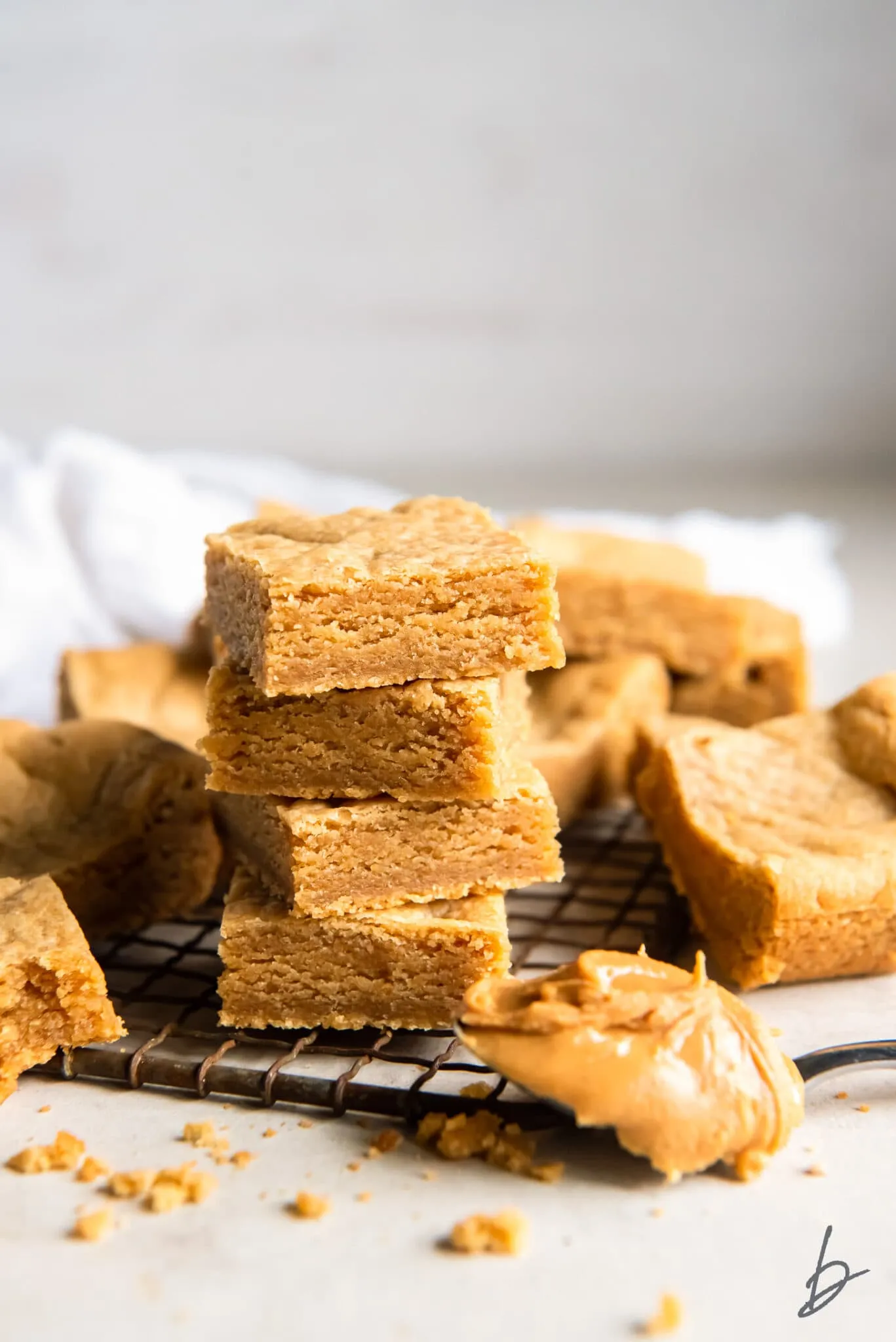 Peanut Butter Grits Bars