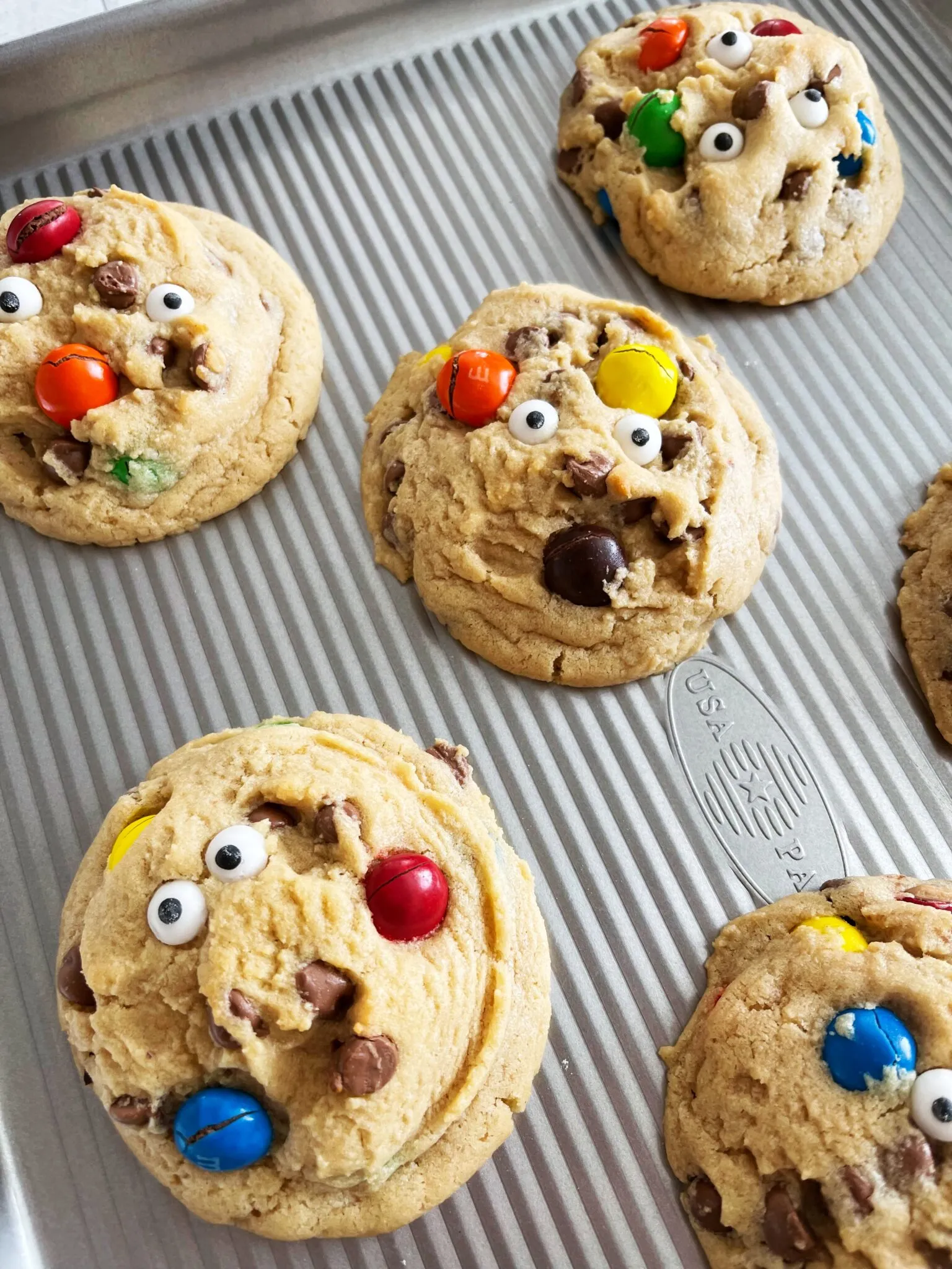 Peanut Butter Monster Cookies
