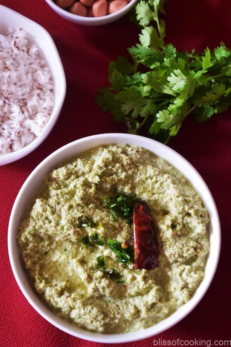Peanut Coconut Chutney