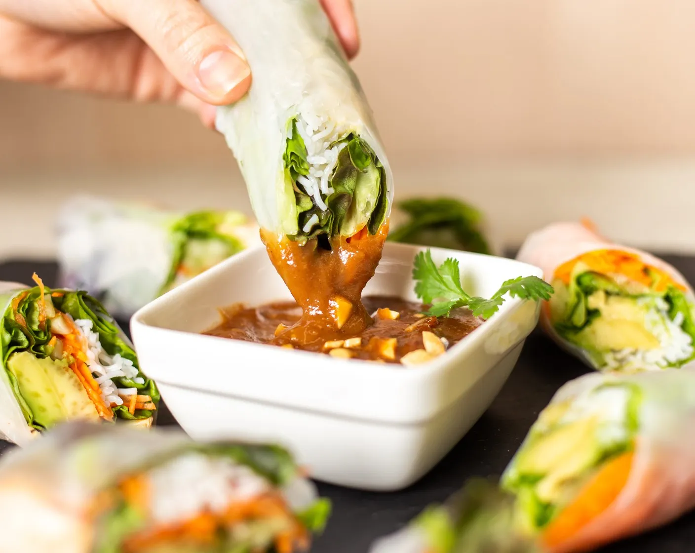 Peanut Hoisin Dipping Sauce