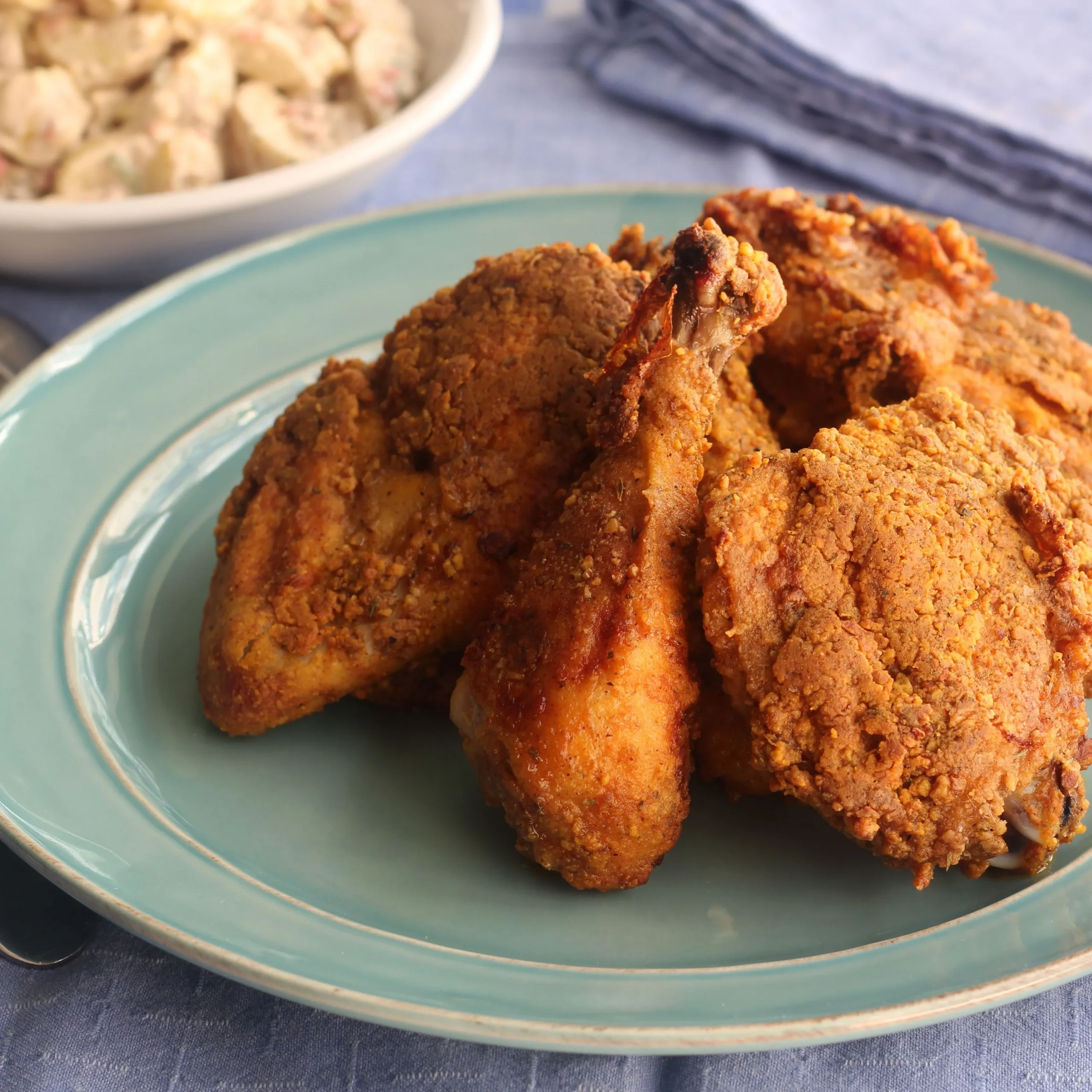 Pecan Crusted Southern Fried Chicken