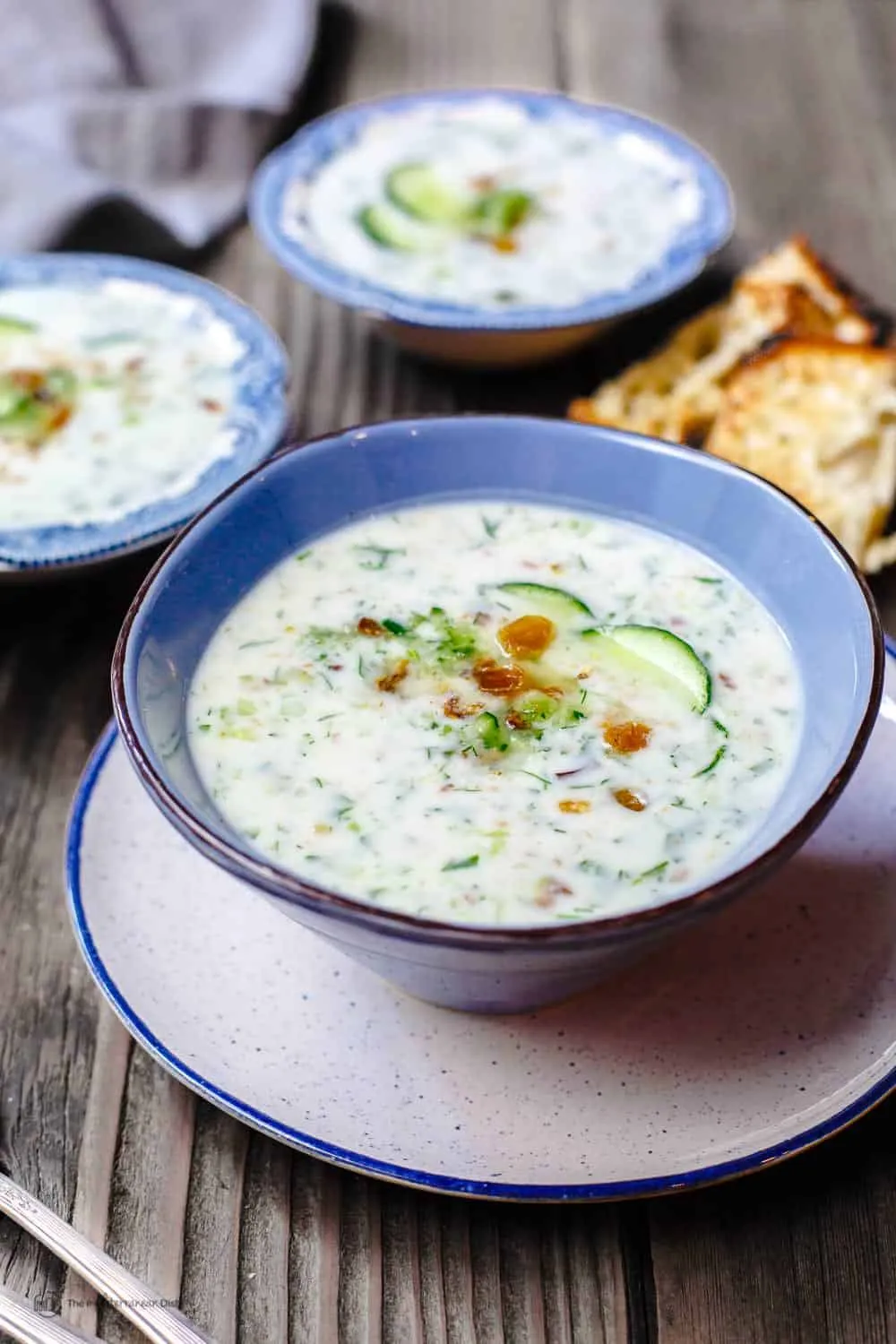 Persian Chilled Cucumber Soup