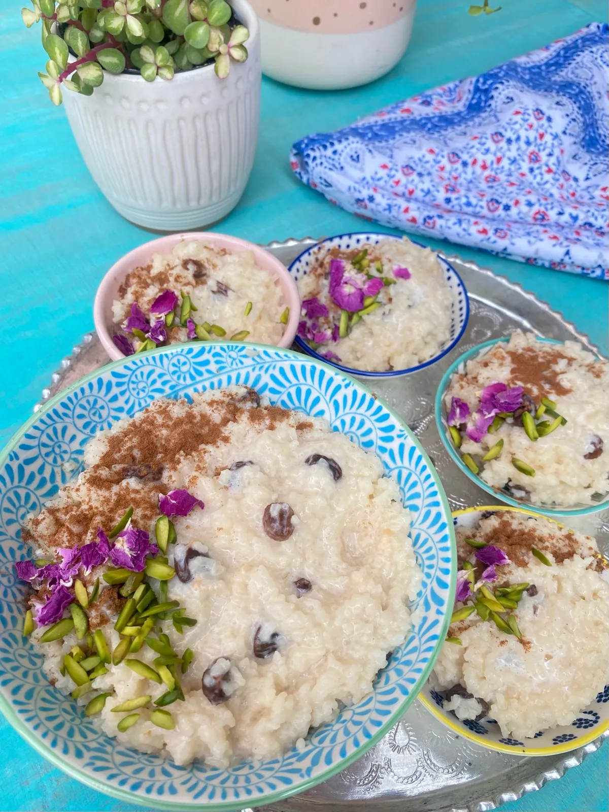 Persian Rice Pudding Shir Berenj