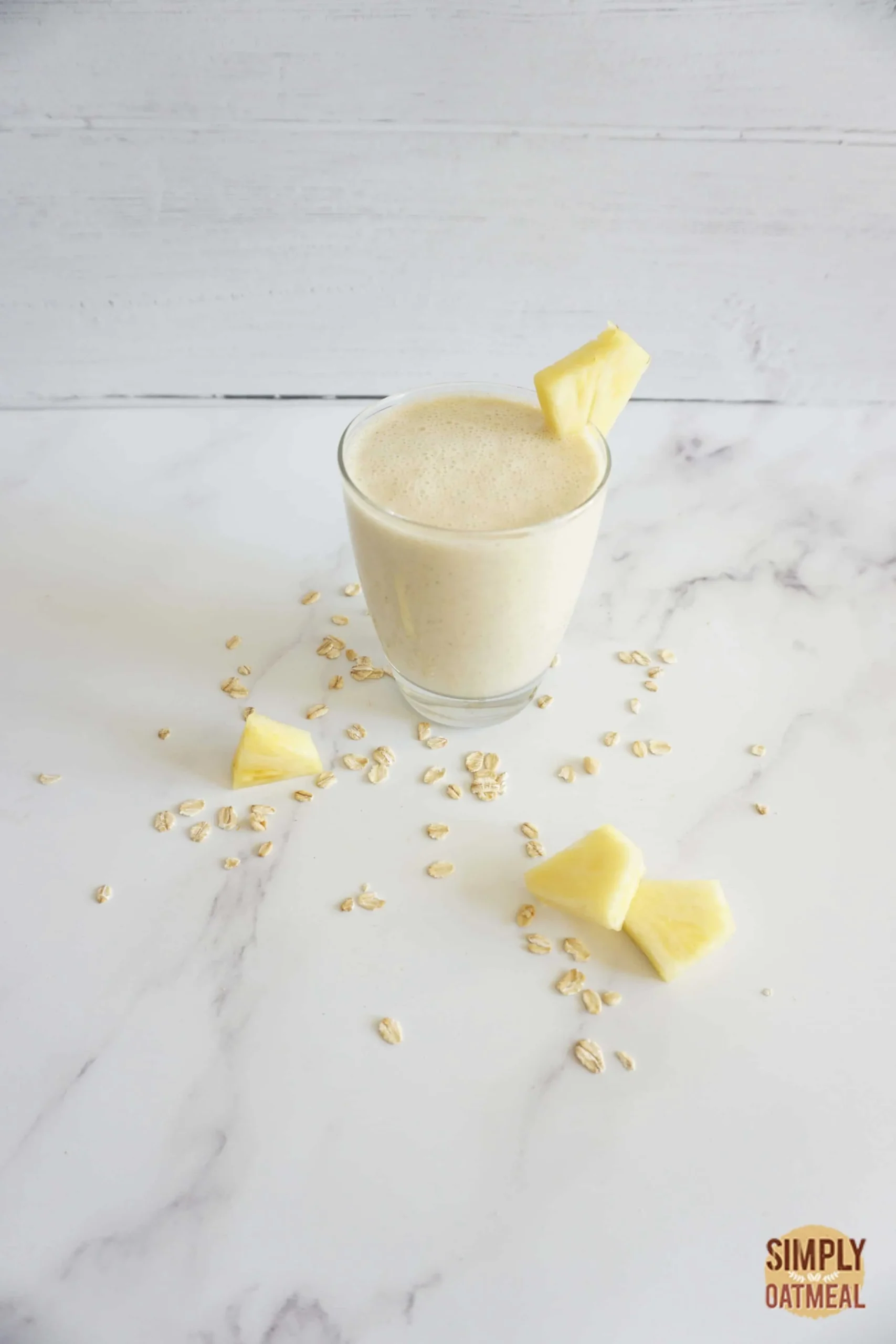 Pina Colada Oatmeal Smoothie