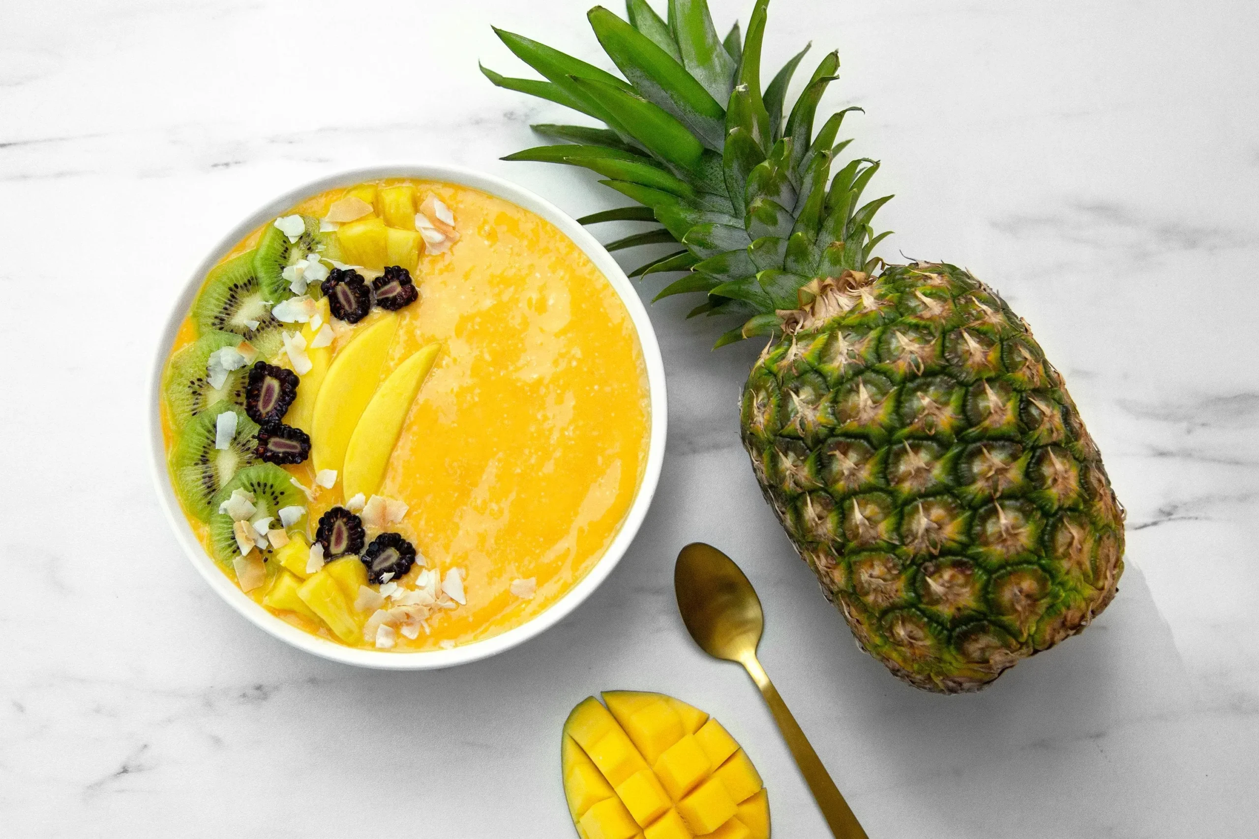 Pineapple Mango Smoothie Bowl