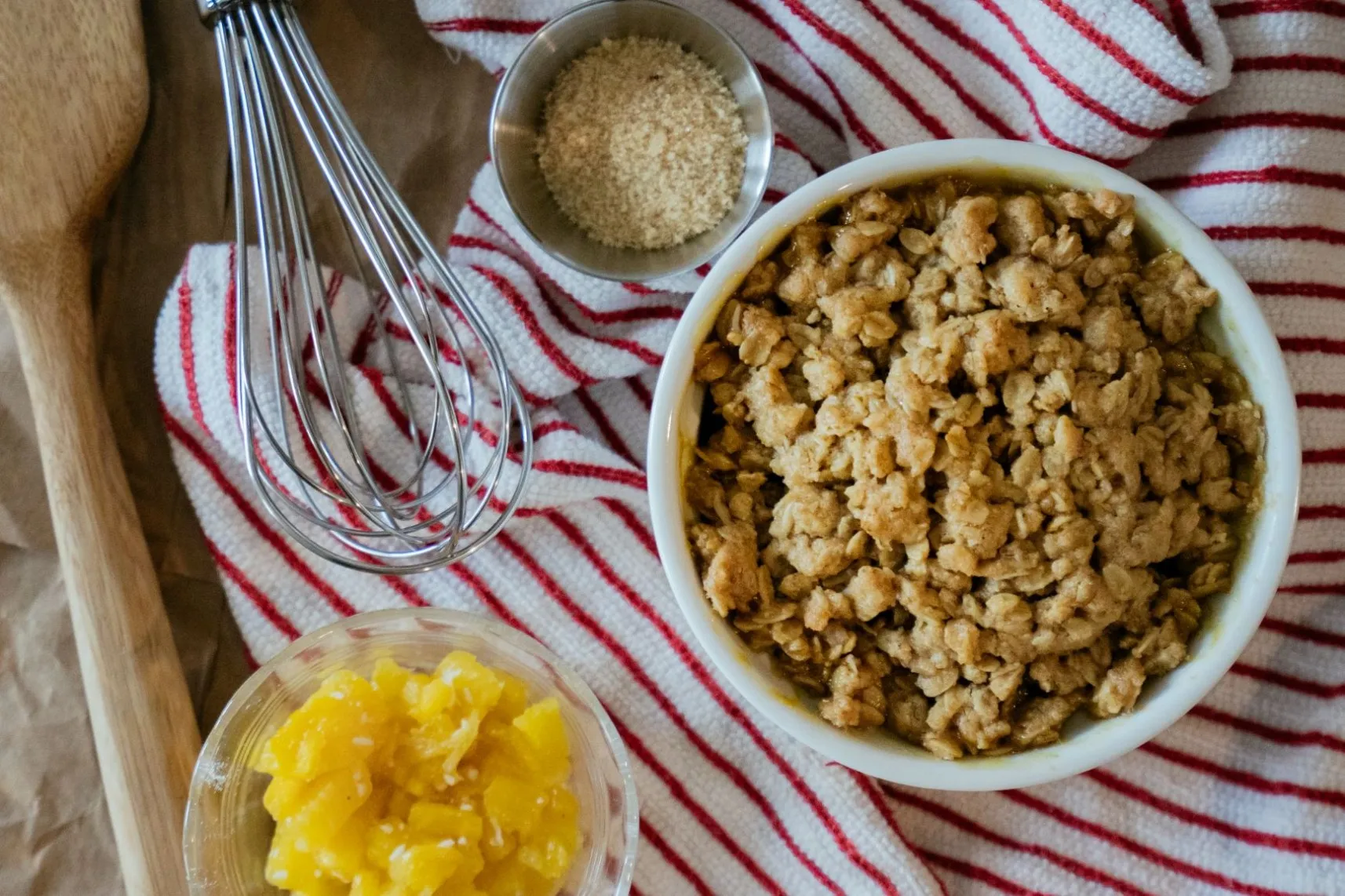 Pineapple and Coconut Crisp