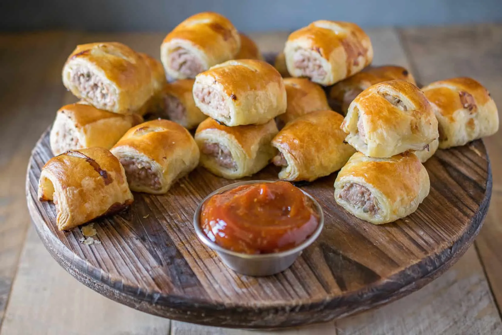 Pork and Apple Sausage Rolls
