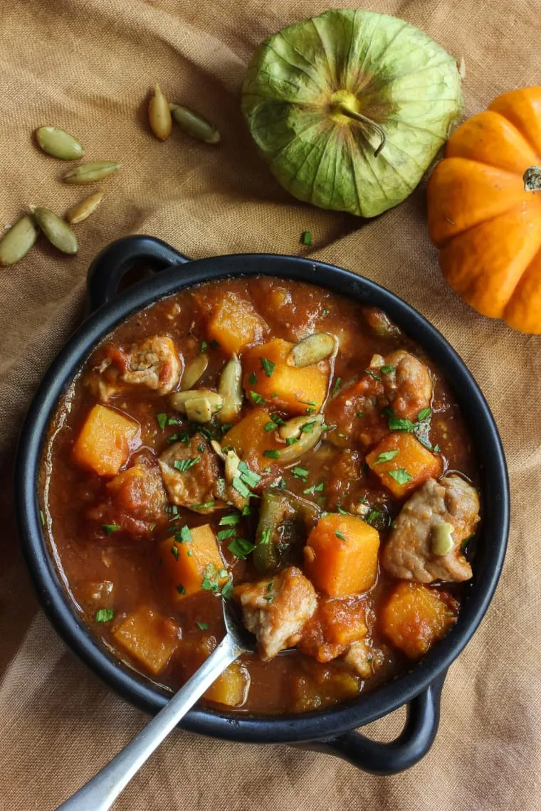 Pork and Pumpkin Stew