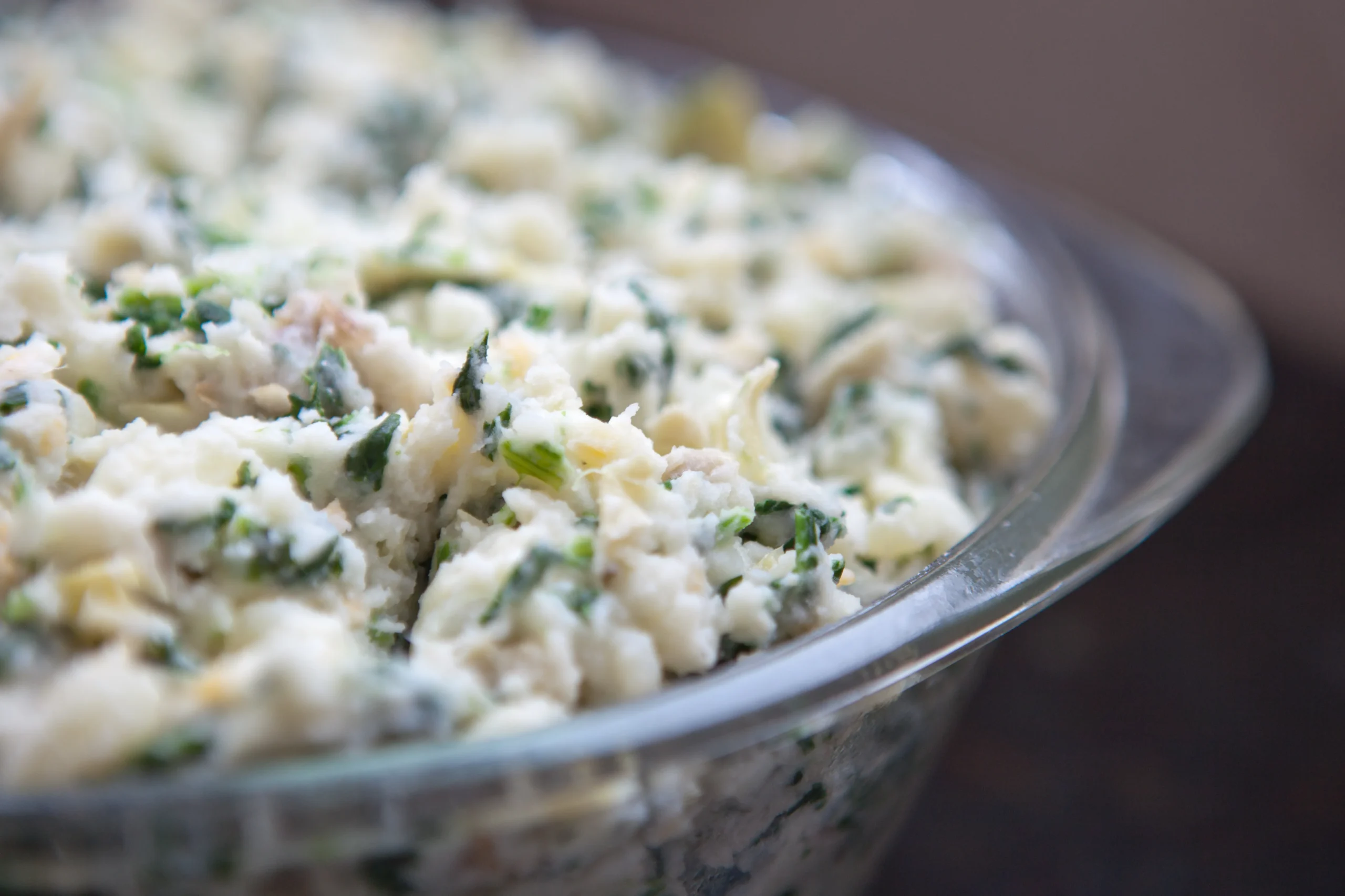 Potato and Artichoke Mash with Garlic Butter