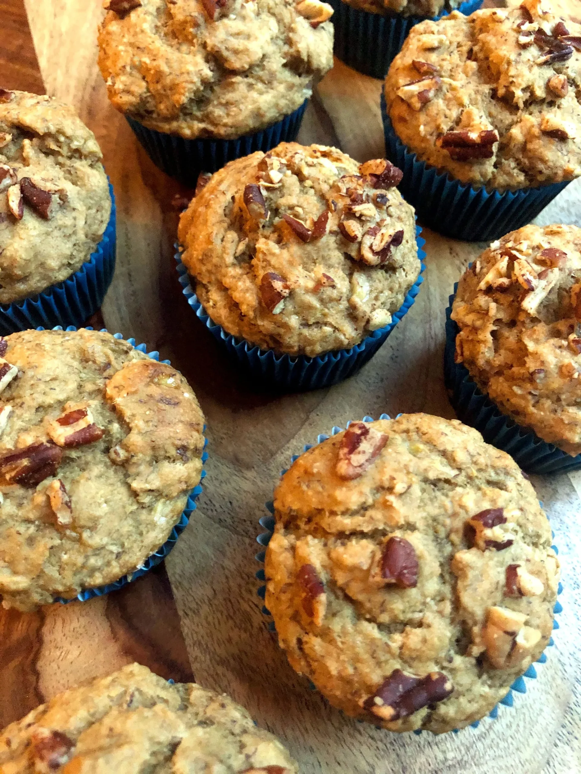 Protein Banana Nut Muffins