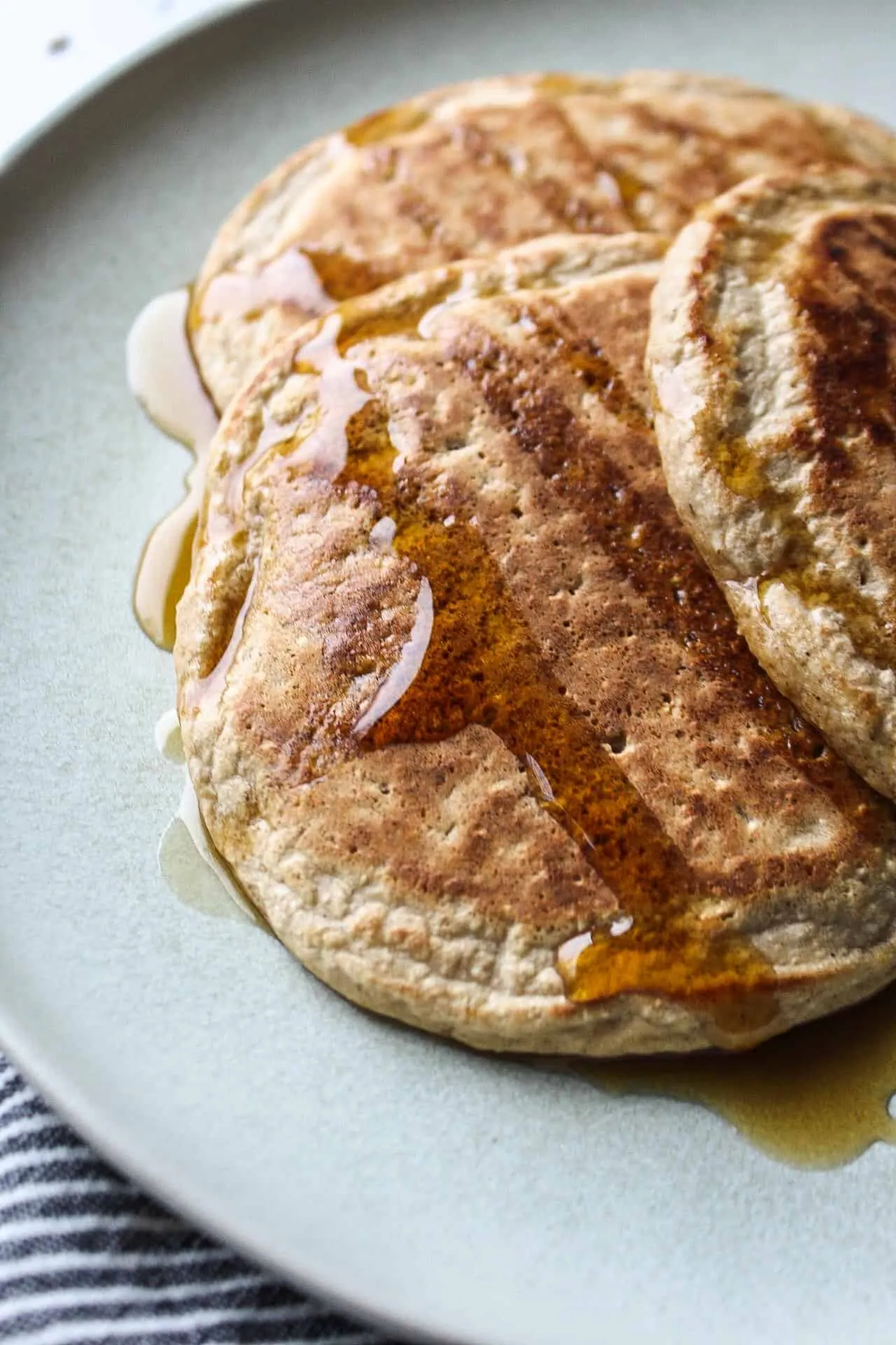 Protein Oatmeal Blender Pancakes