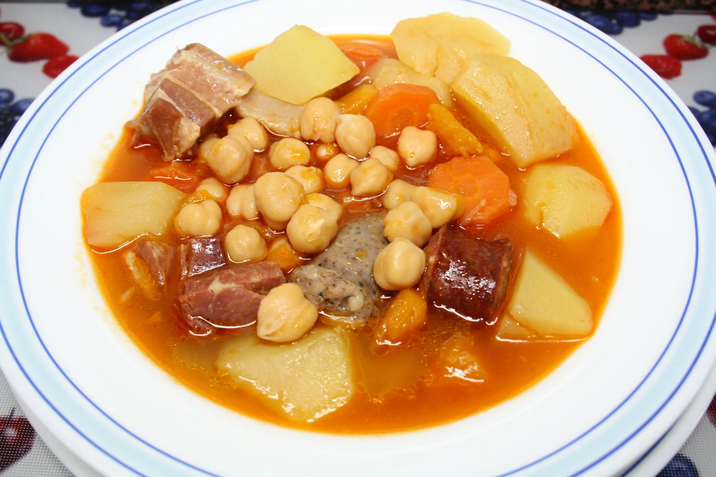 Puchero de Garbanzos Chickpea Casserole