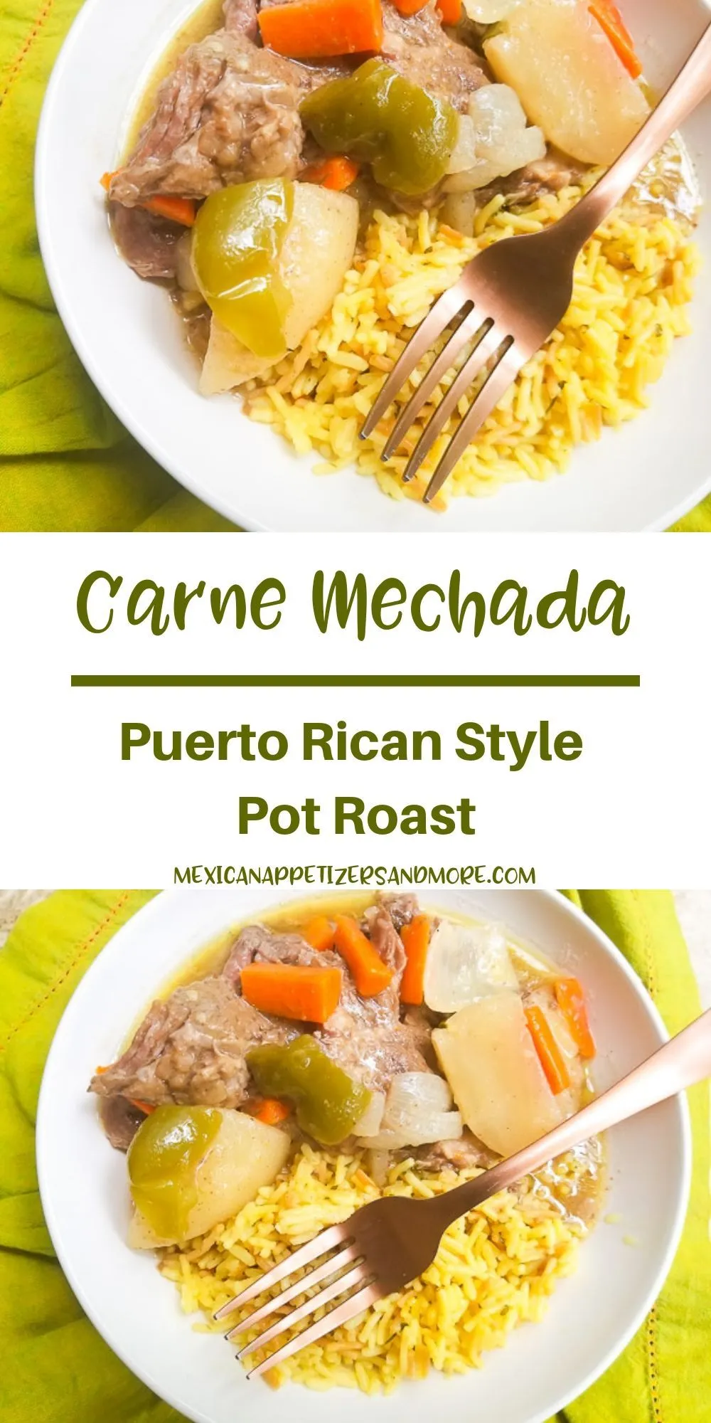 Puerto Rican Pot Roast Carne Mechada al Estilo Puertorriqueno