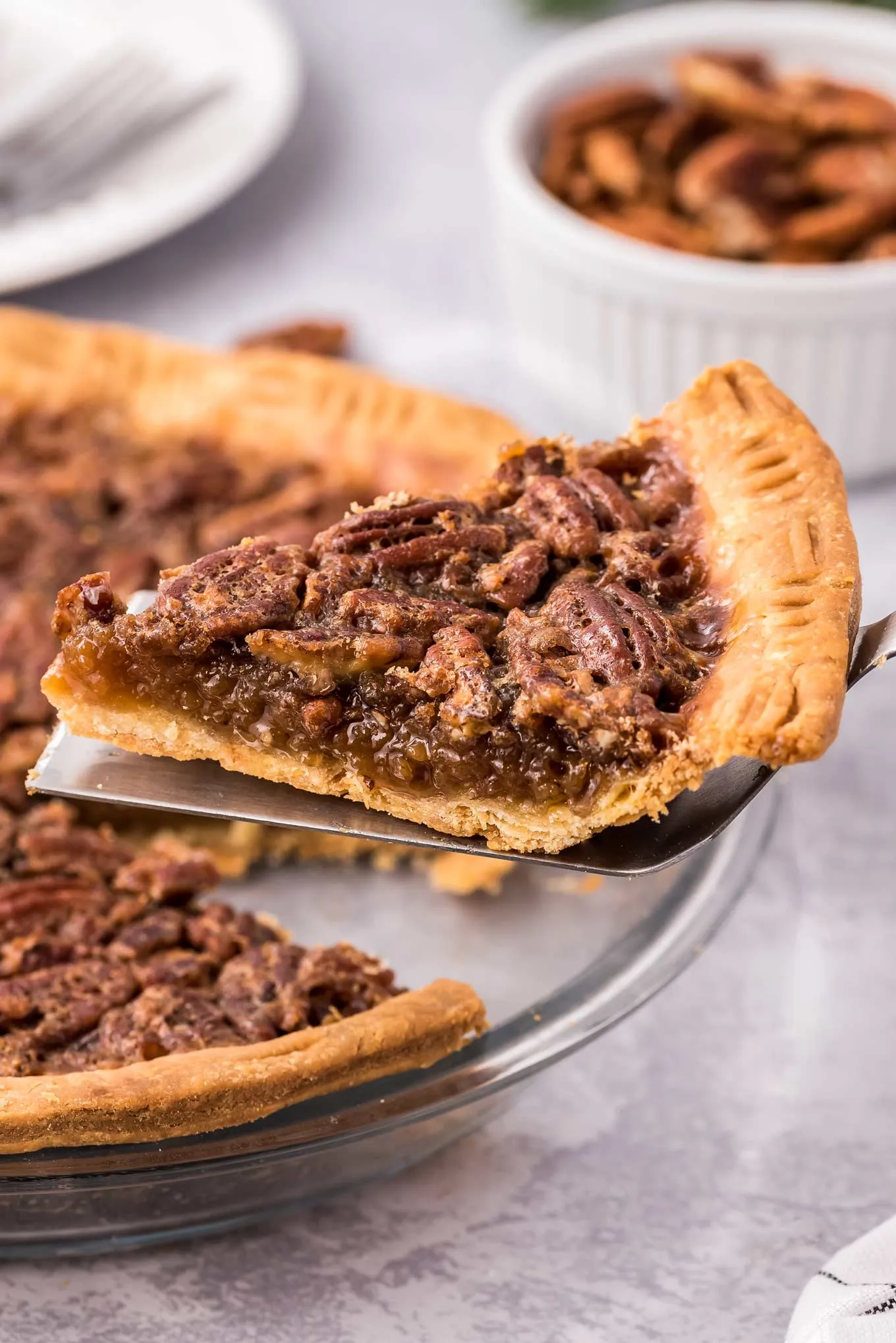 Pumped Up Pecan Pie