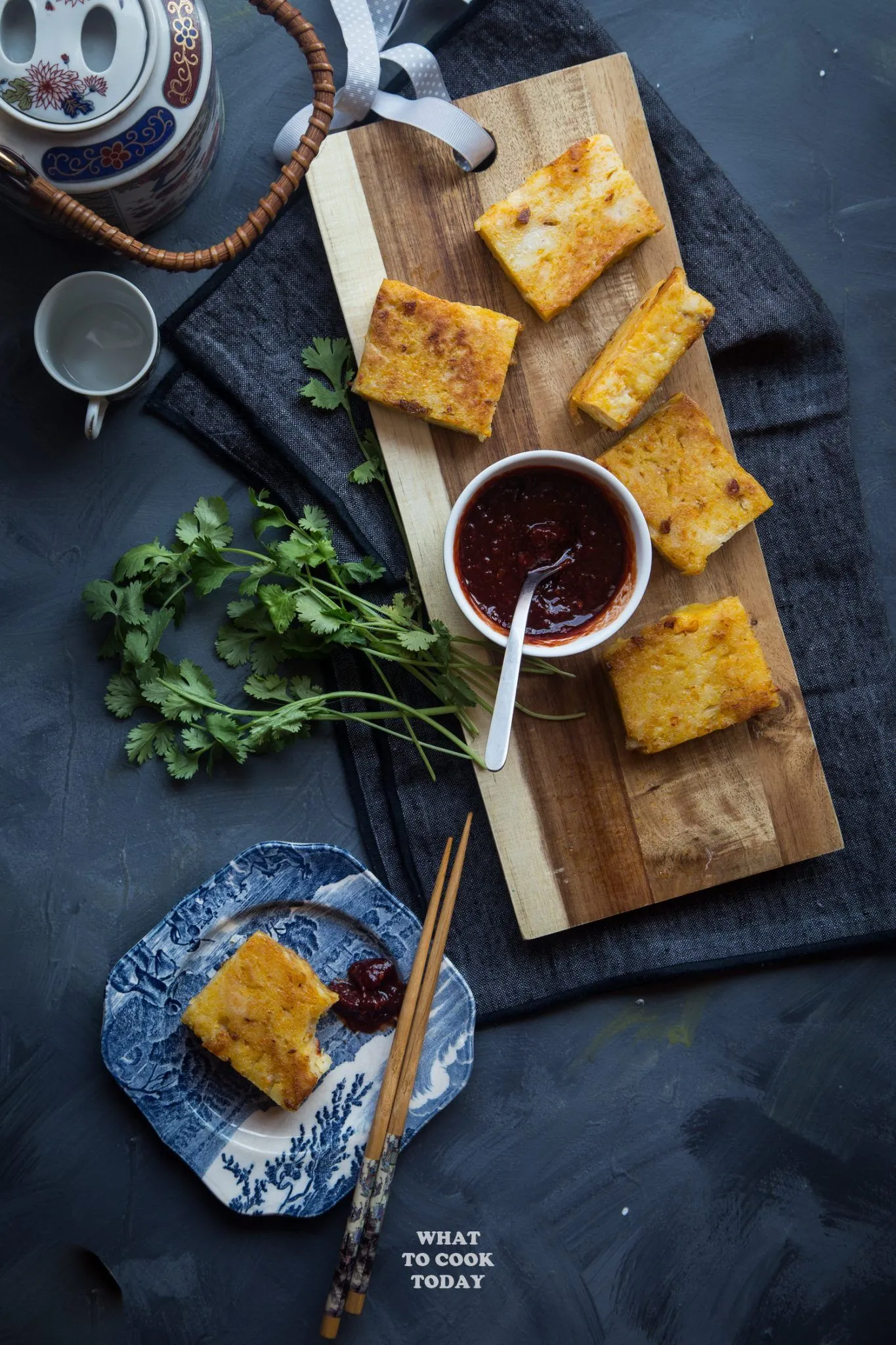 Pumpkin Chai Tow Kway