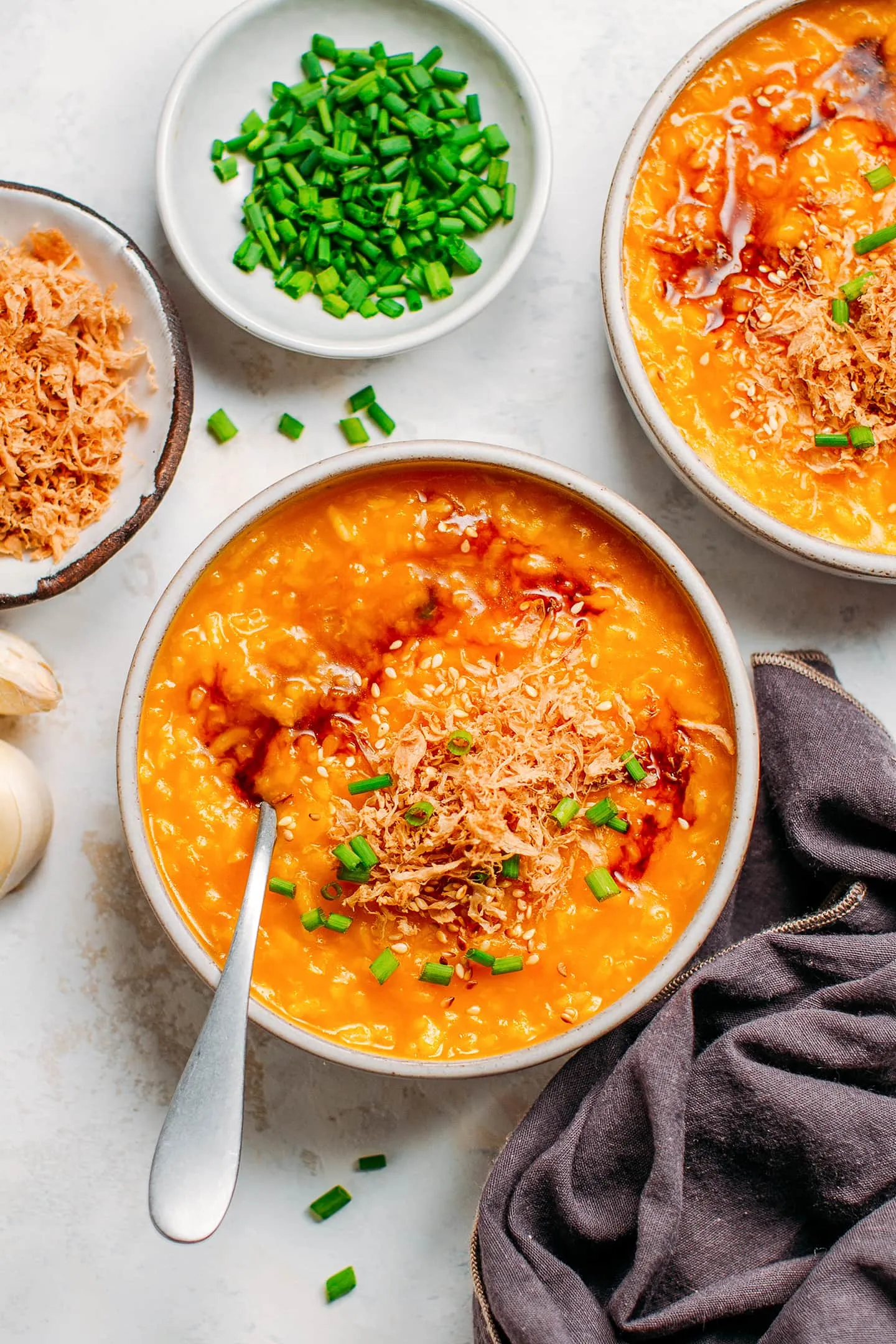 Pumpkin Congee Rice Porridge