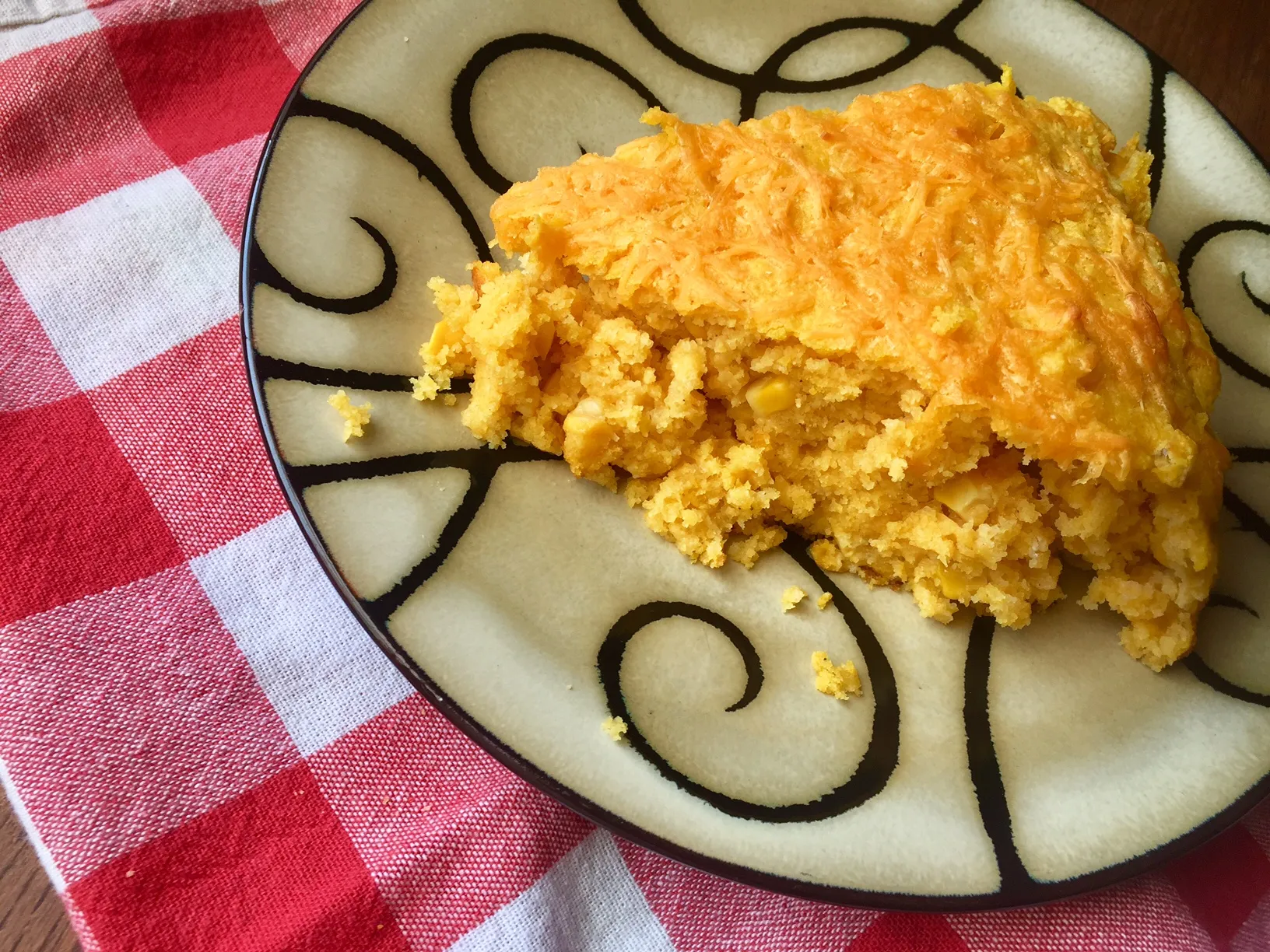 Pumpkin Cream Cheese Skillet Cornbread