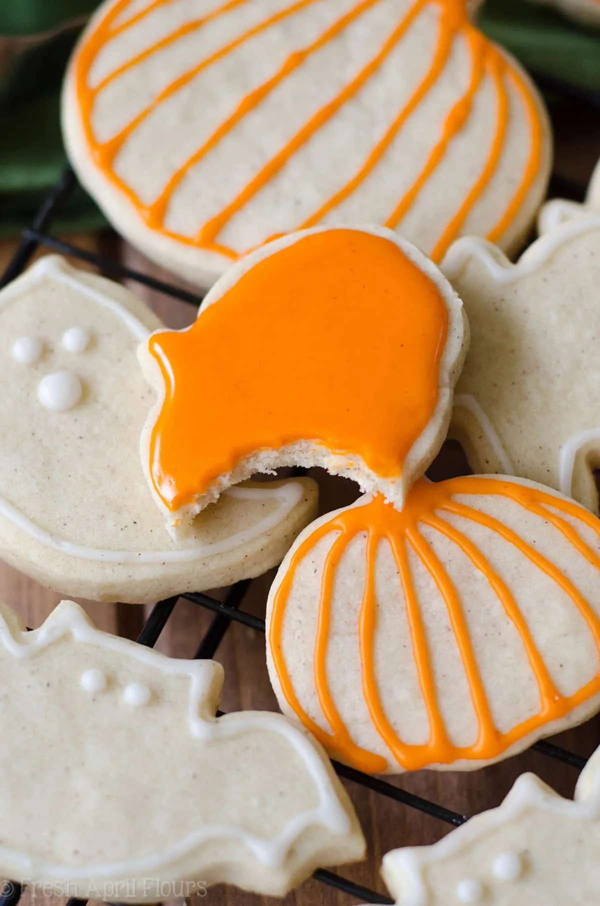 Pumpkin Cut Out Cookies