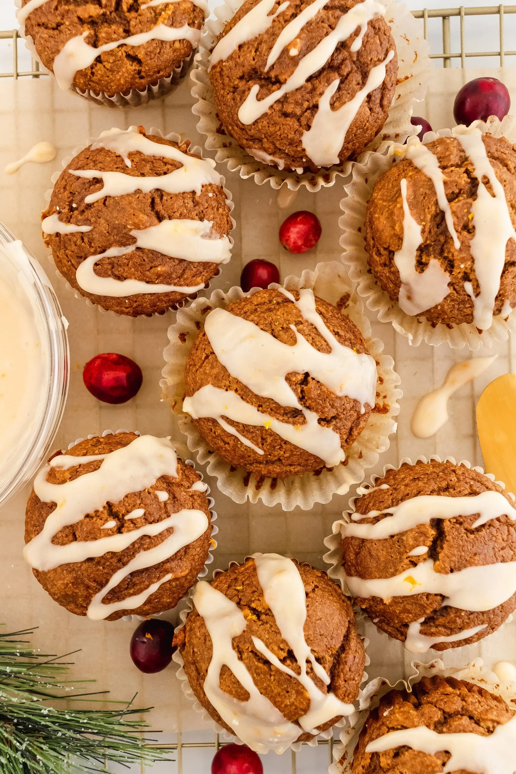 Pumpkin Ginger Breakfast Muffins