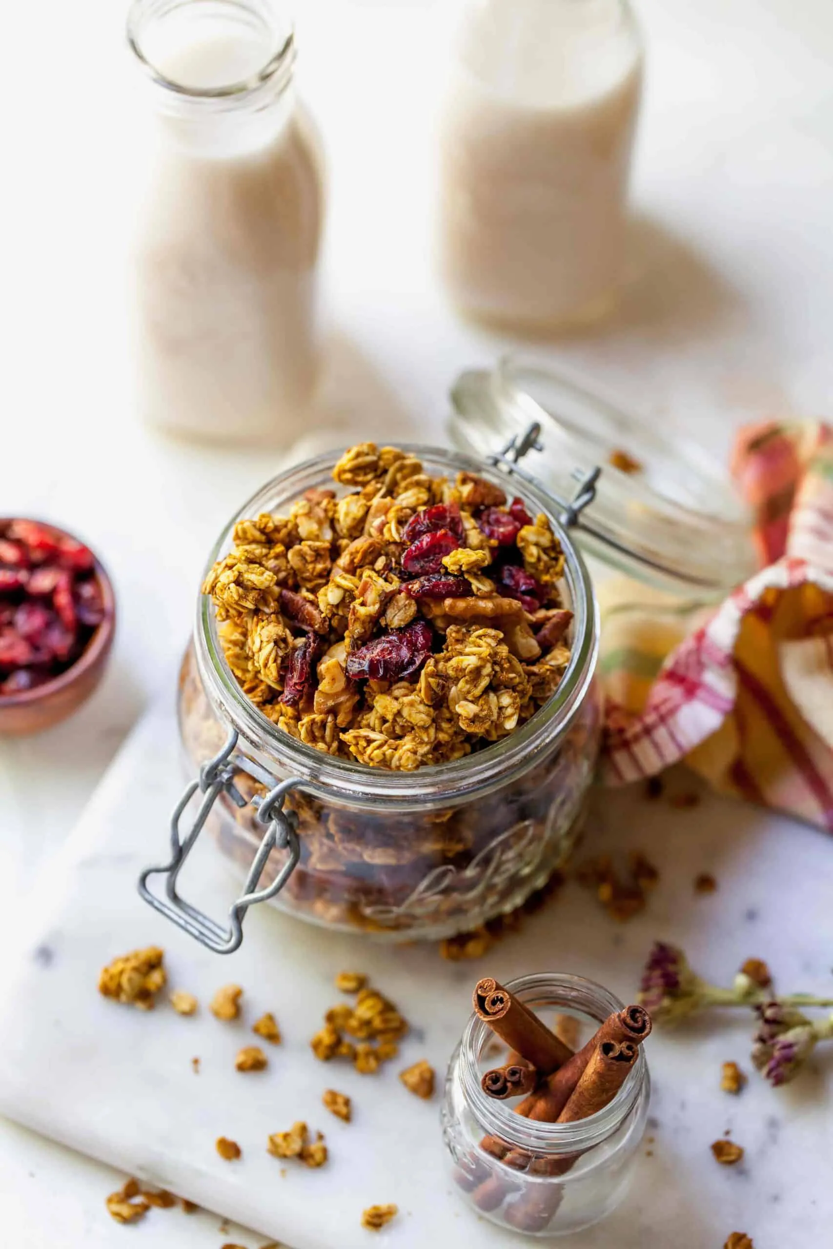 Pumpkin Spice Cranberry Granola