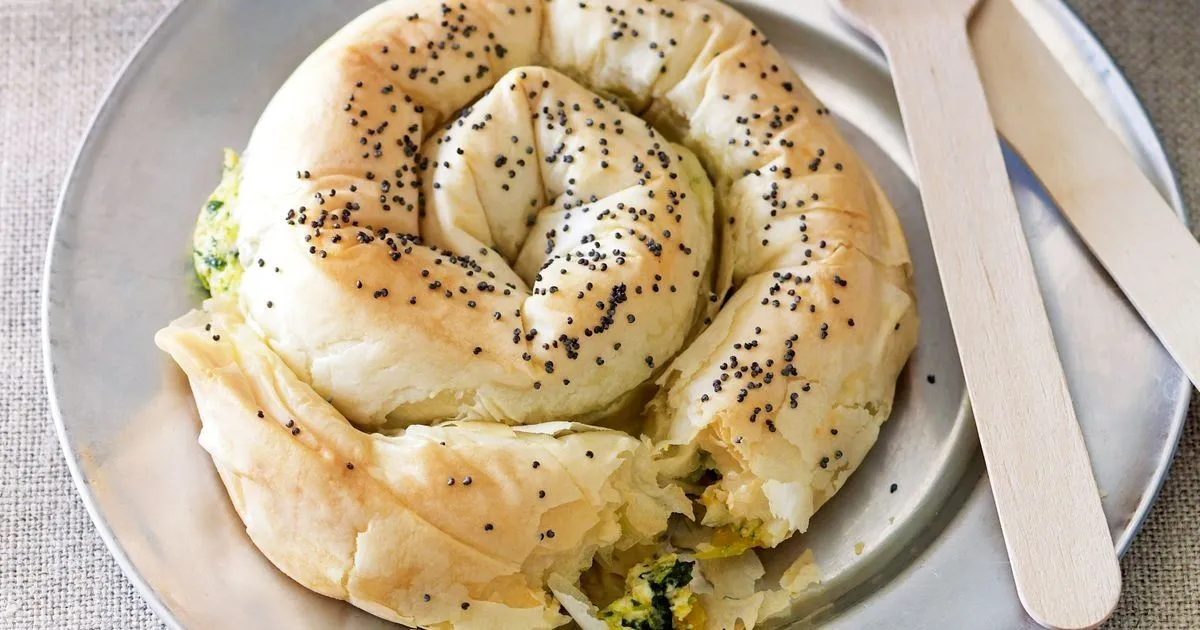 Pumpkin Walnut Phyllo Snails