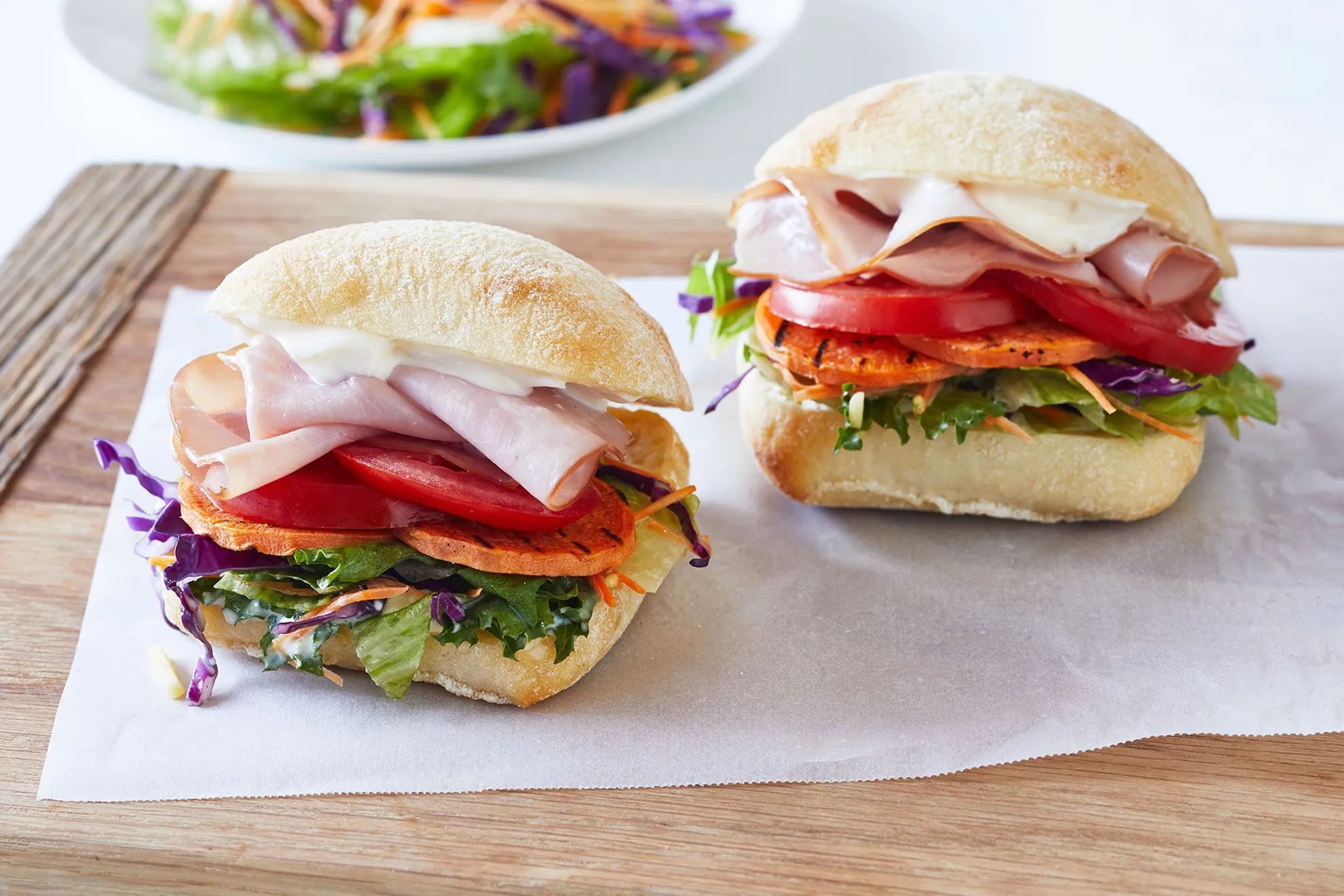 Pungent French Roll Salad Sandwich