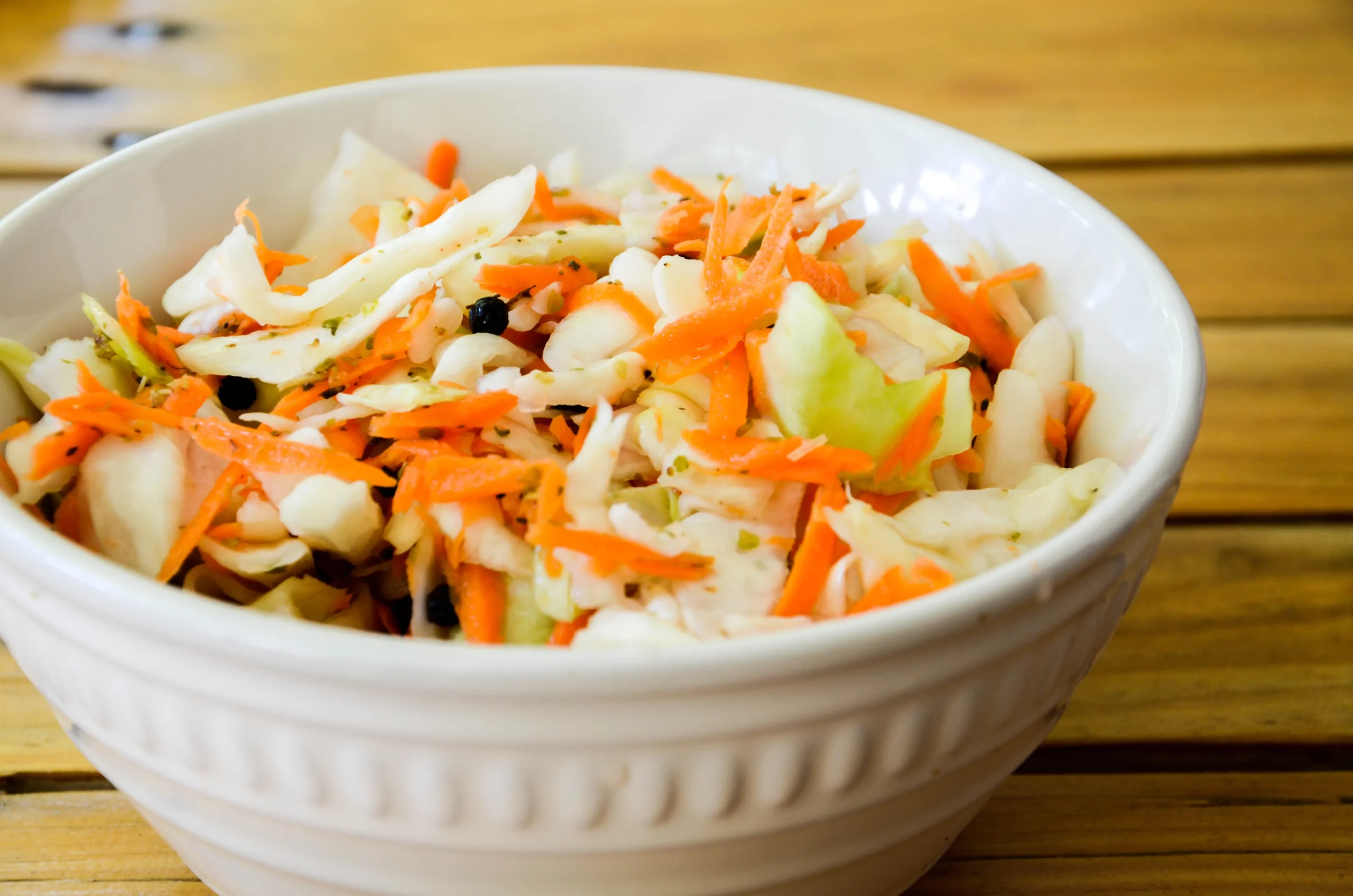 Quick Cabbage and Carrot Pickle