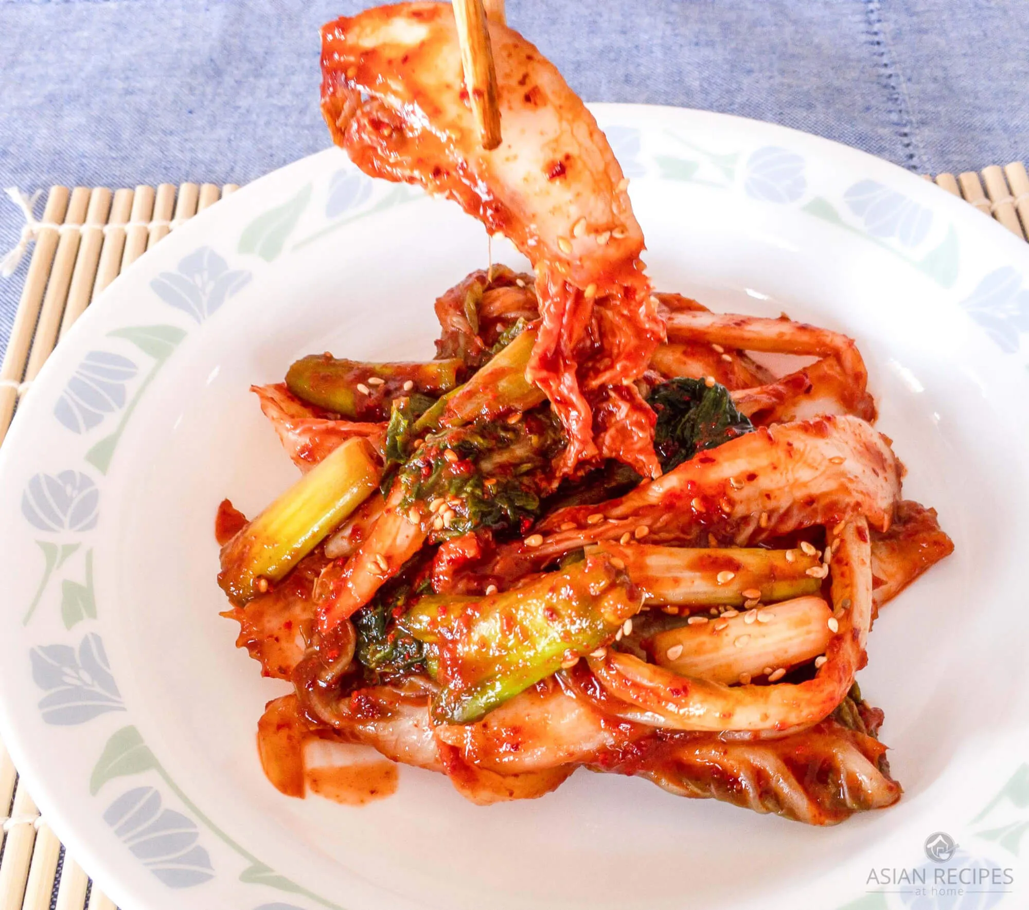 Quick Korean Fresh Kimchi