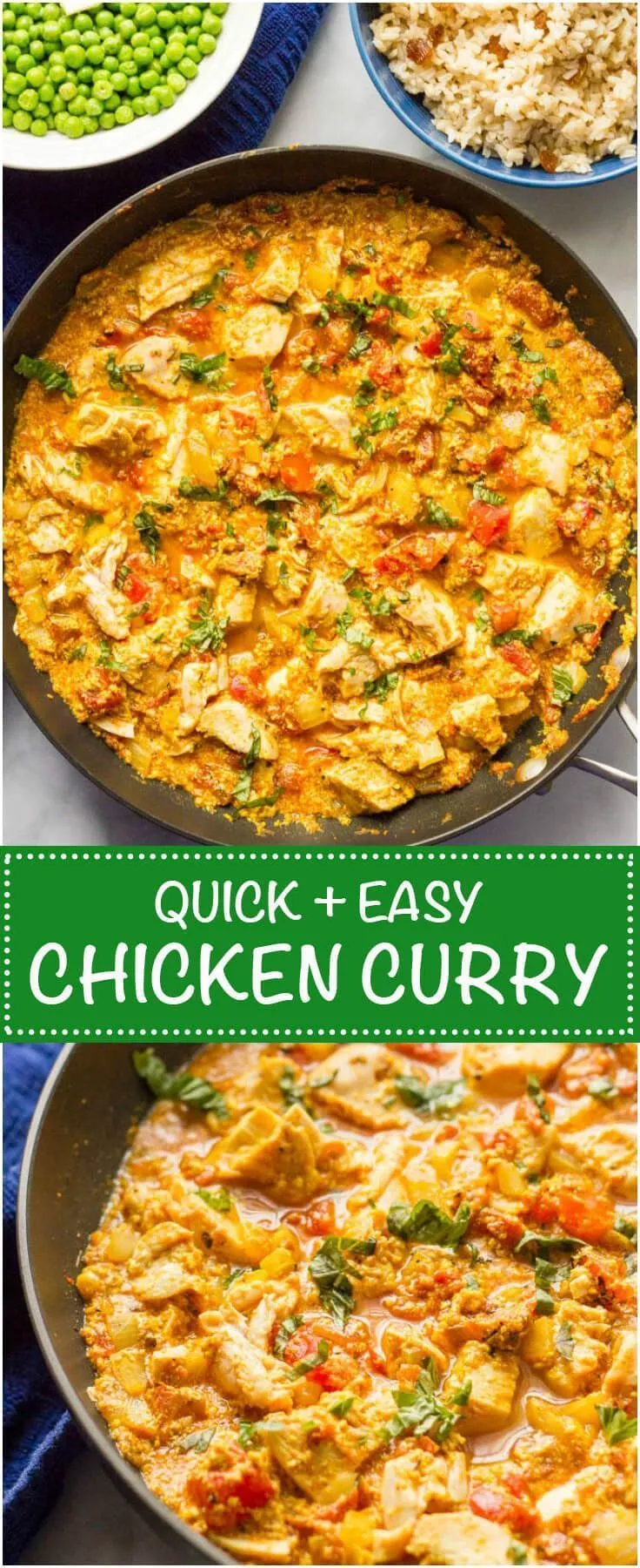 Quick One Skillet Curry Chicken