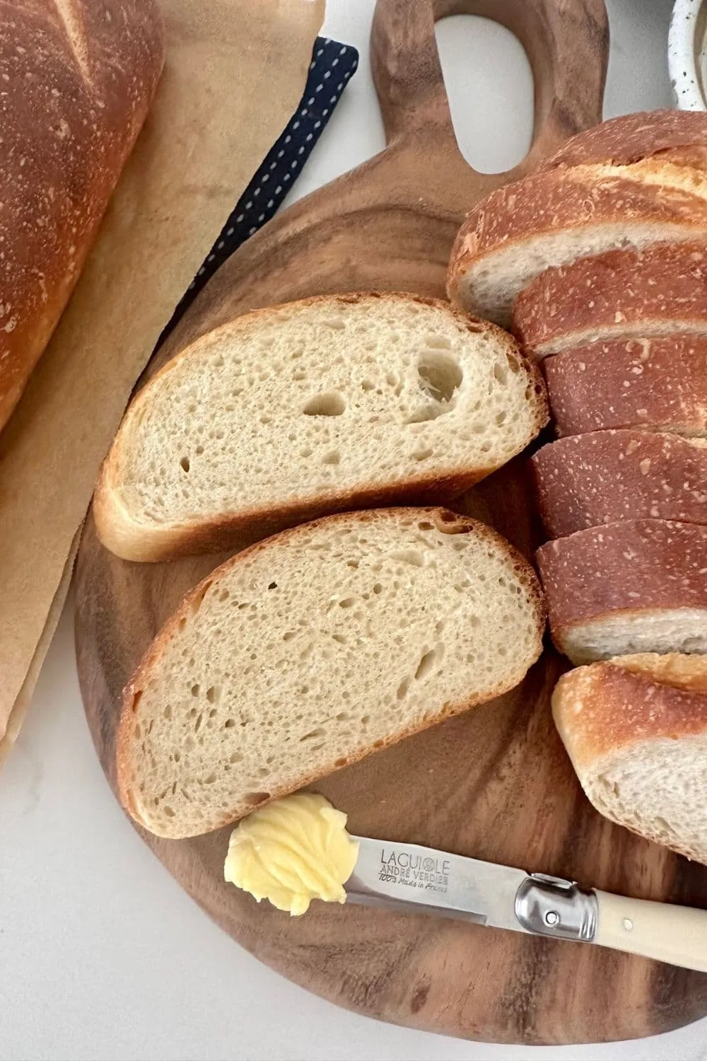 Quick Sourdough French Bread