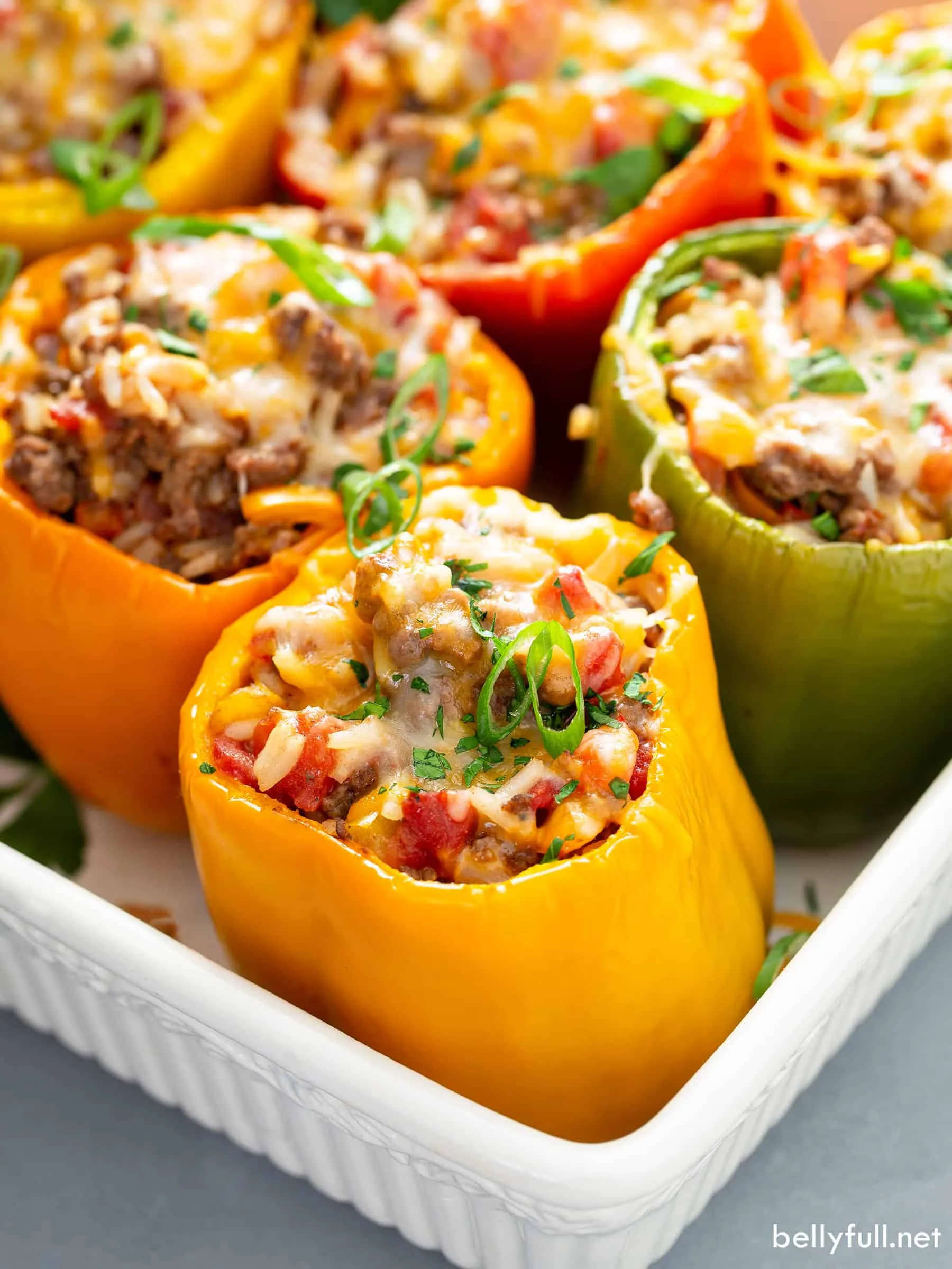Quick Stuffed Bell Peppers
