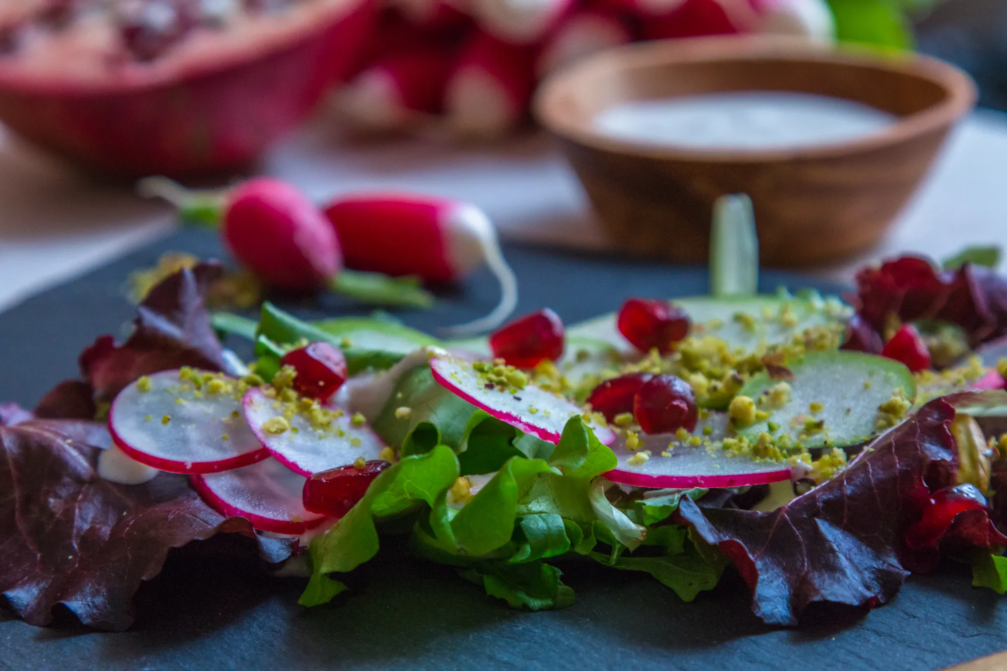 Radish and Apple Salad