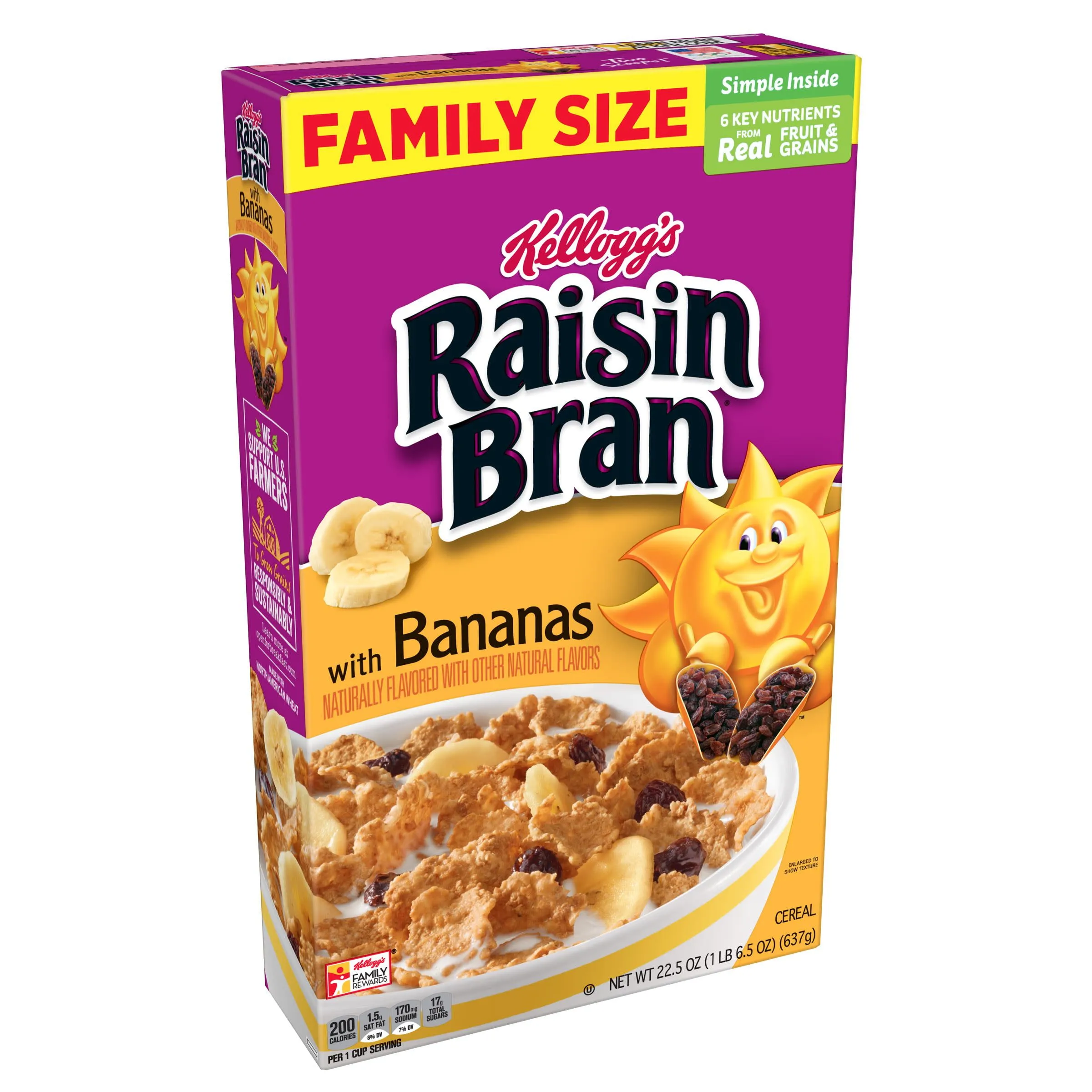 Raisin Bran Banana Shake