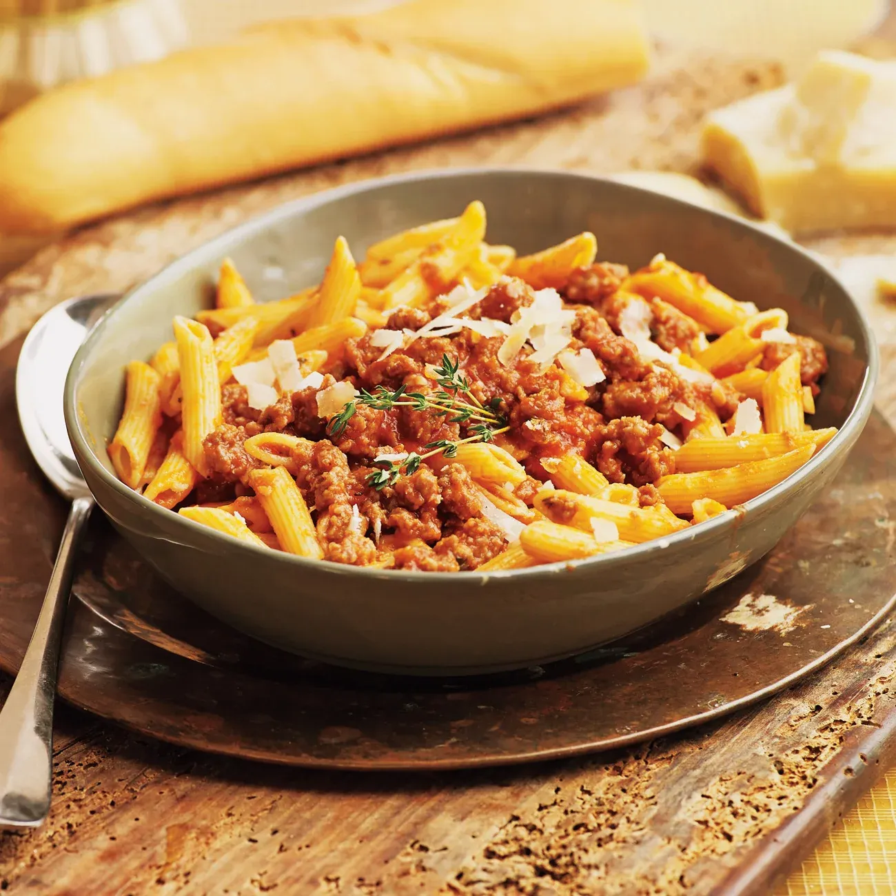 Rao's Penne with Cabbage, Sausage, and Marinara Sauce