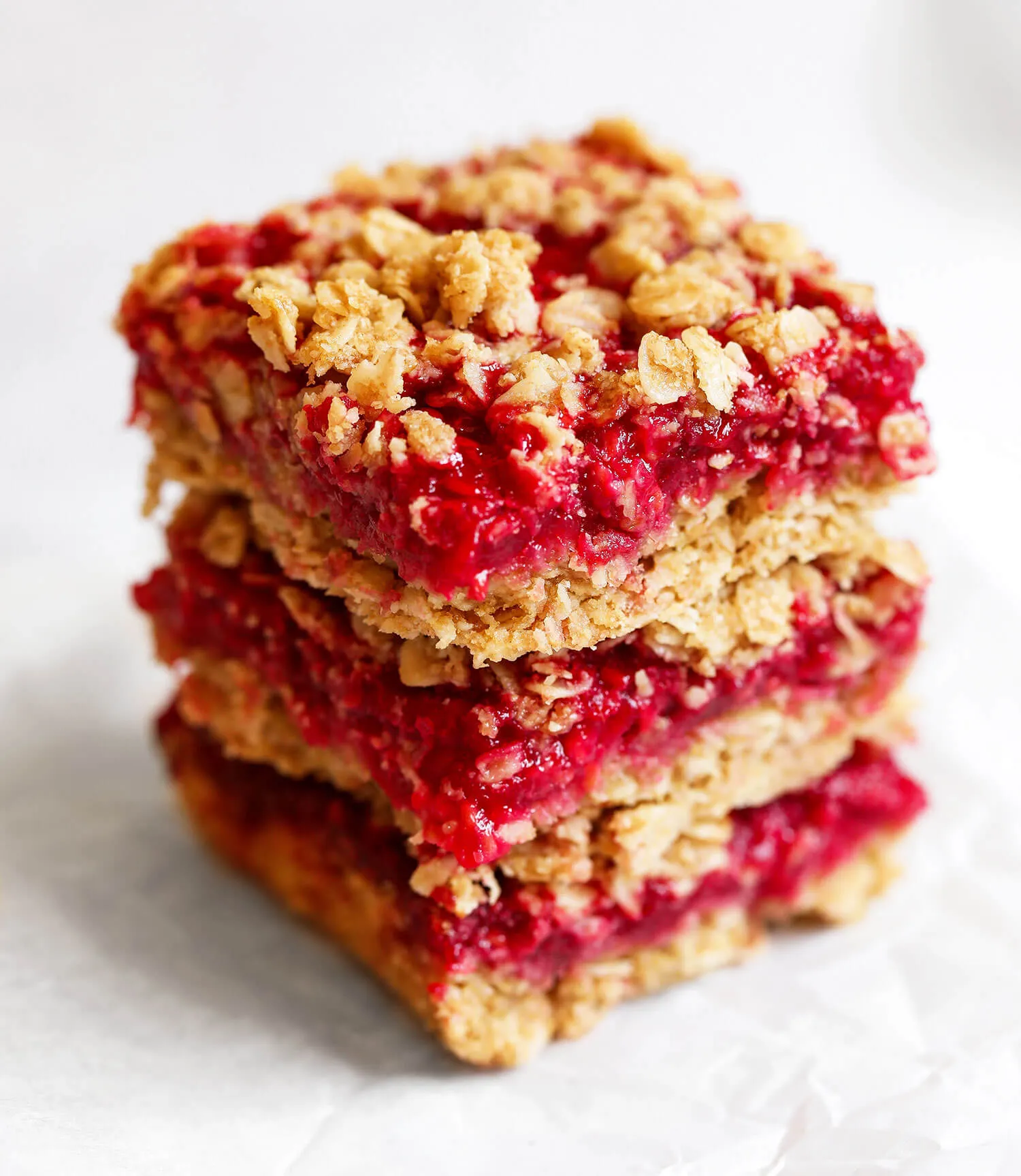 Raspberry Toasted Oat Treat