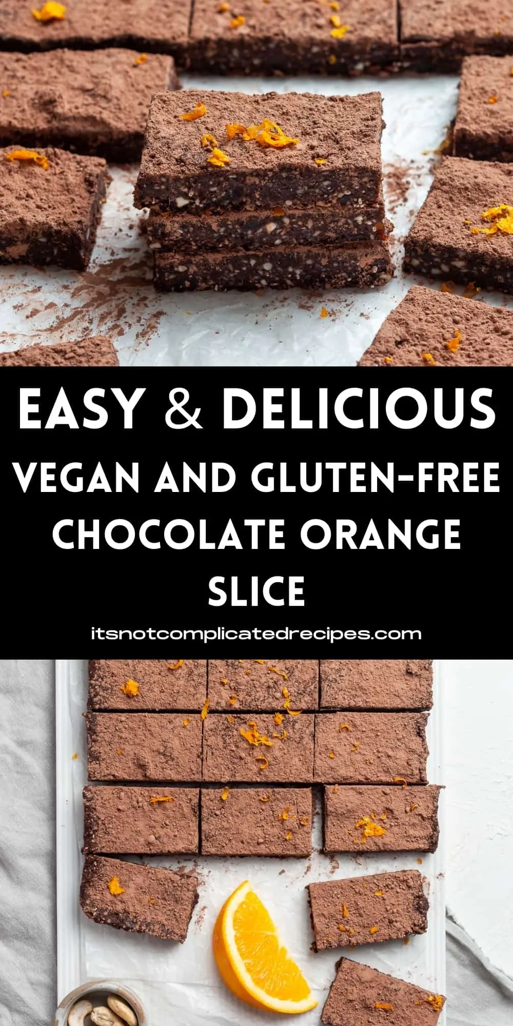 Raw Chocolate Orange Slice