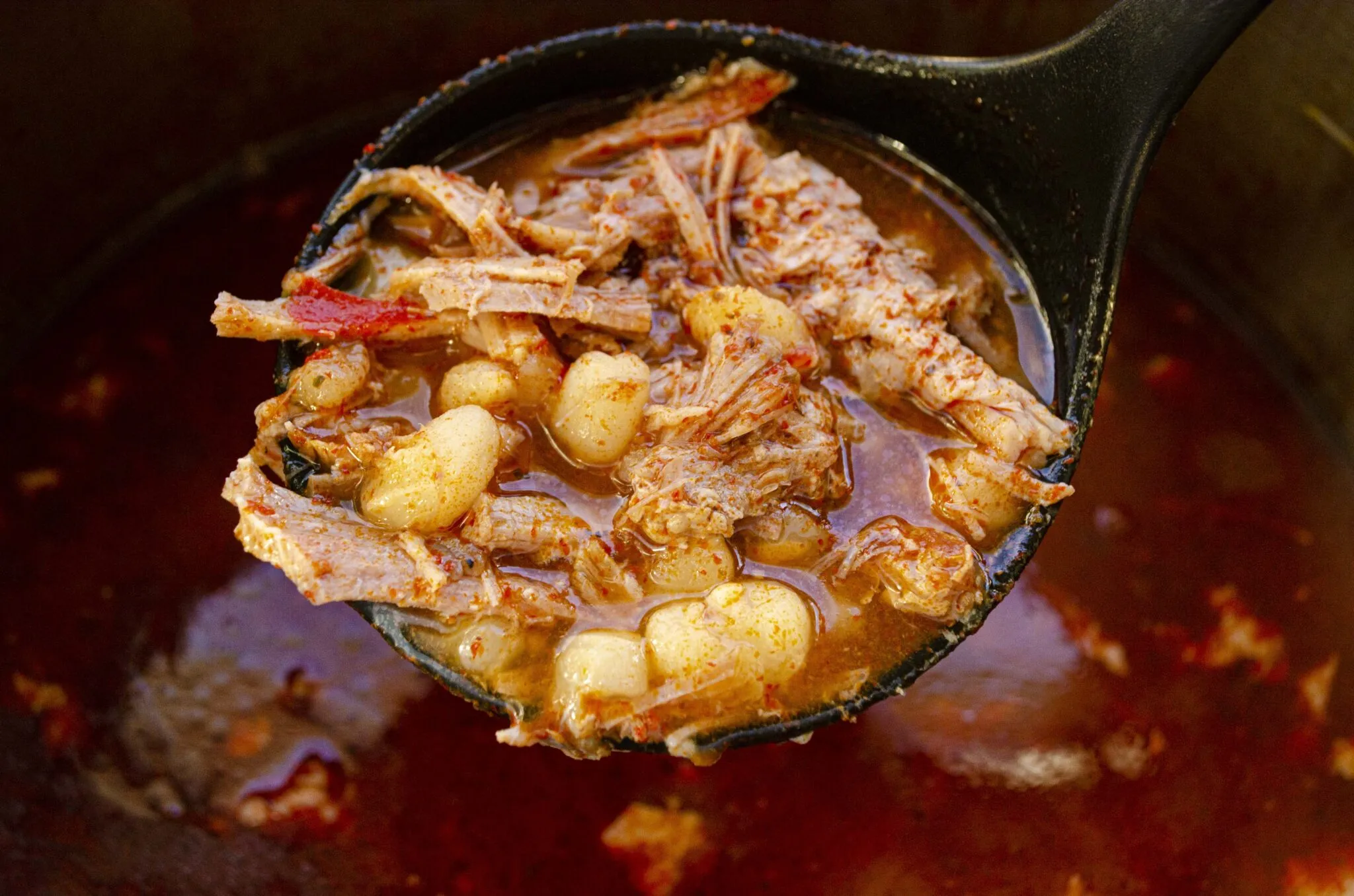 Red Chile and Pork Pozole